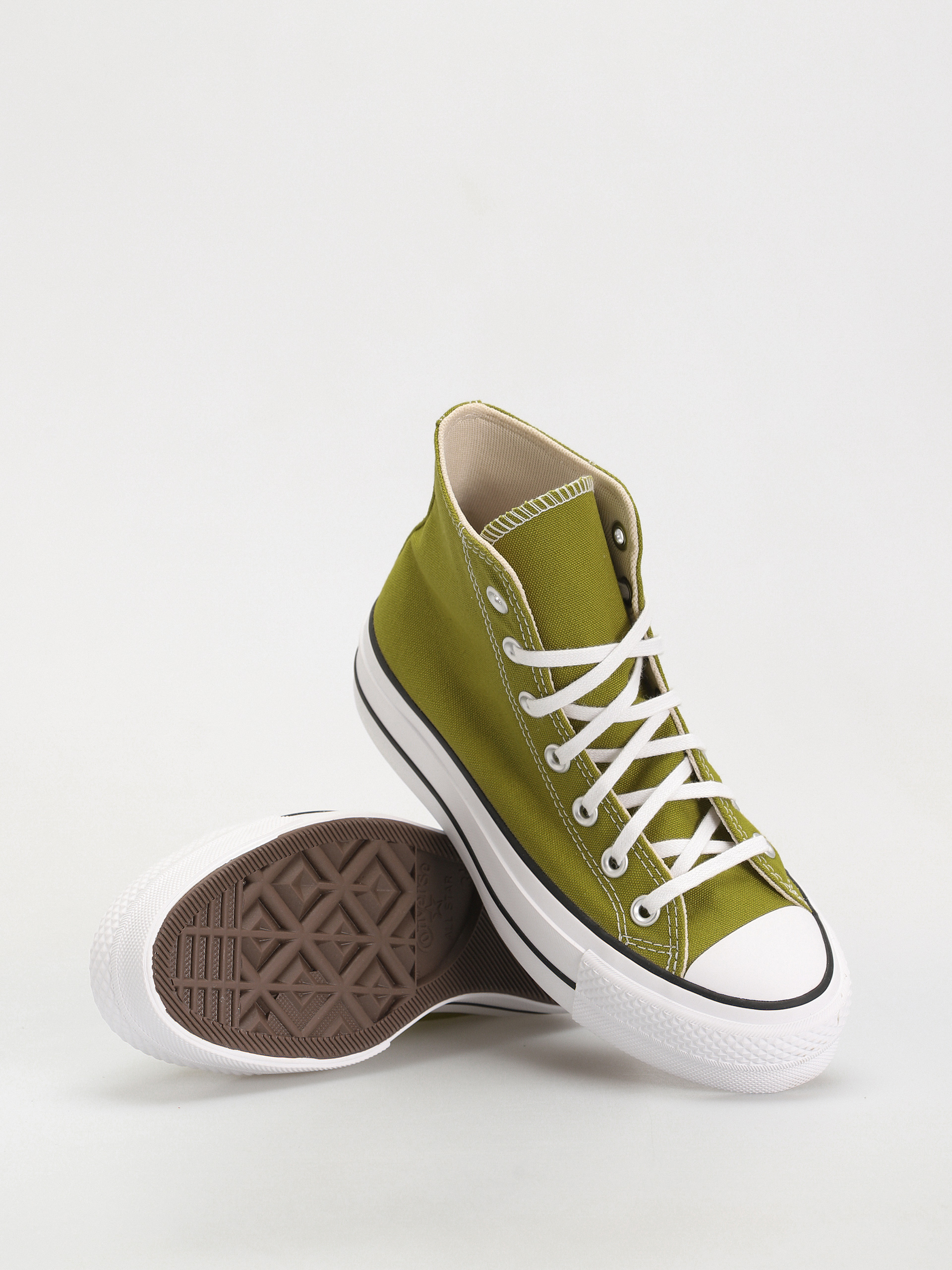 Converse Chuck Taylor All Star Lift Hi Wmn Tornacipők (magic forest/white/black)