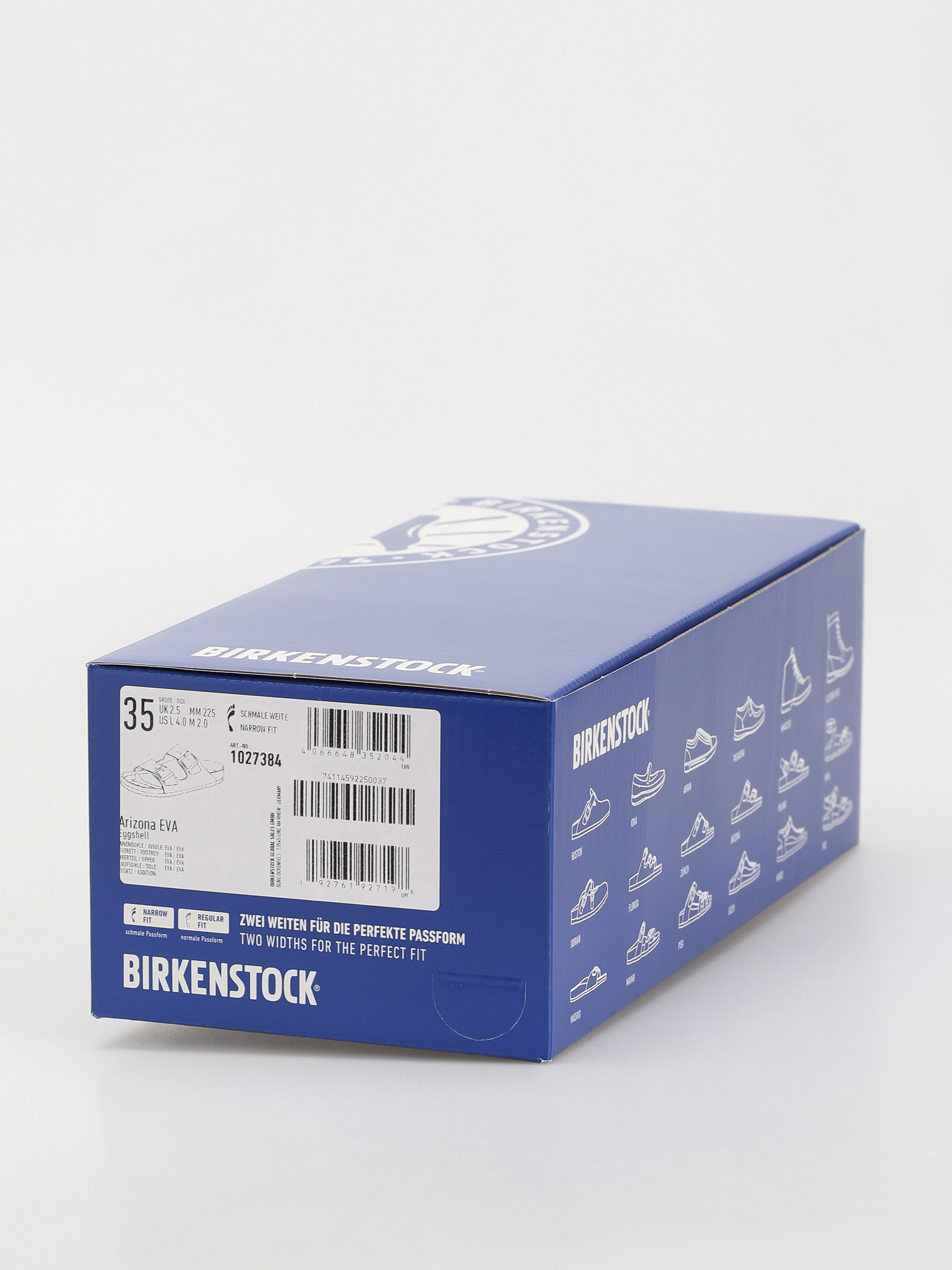 Birkenstock Arizona Essentials EVA Narrow Wmn Flip-flop papucsok (eggshell)