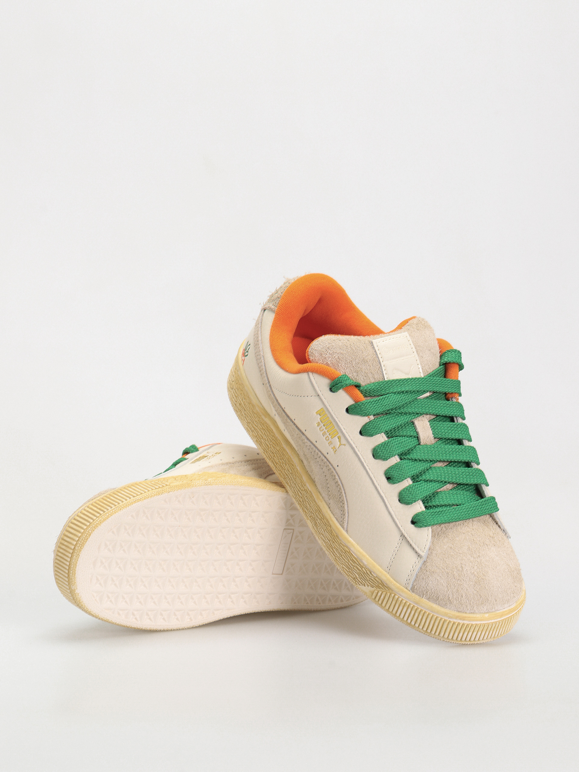 Puma X Carrots Suede XL Cipők (warm white rickie orange)