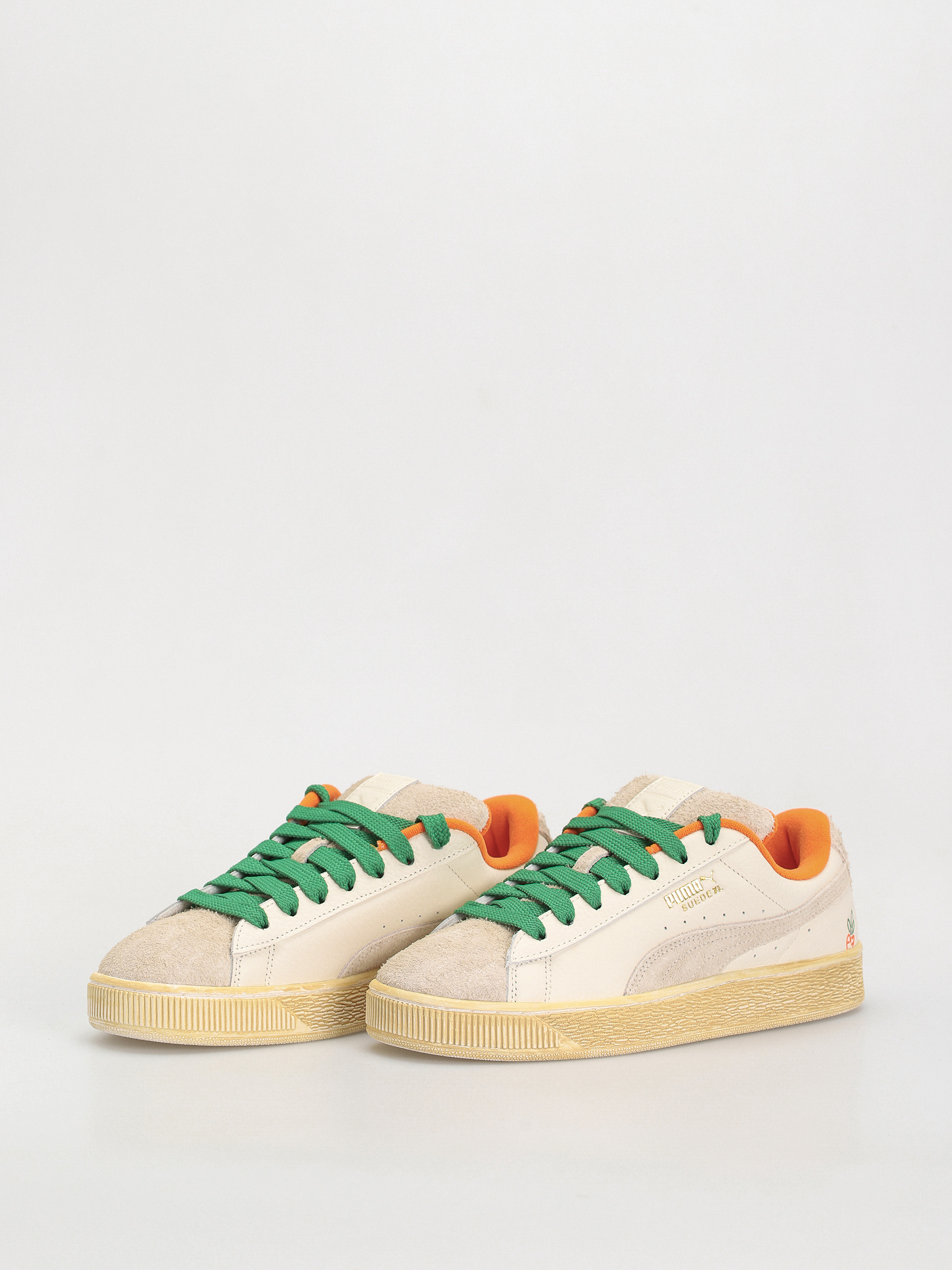 Puma X Carrots Suede XL Cipők (warm white rickie orange)