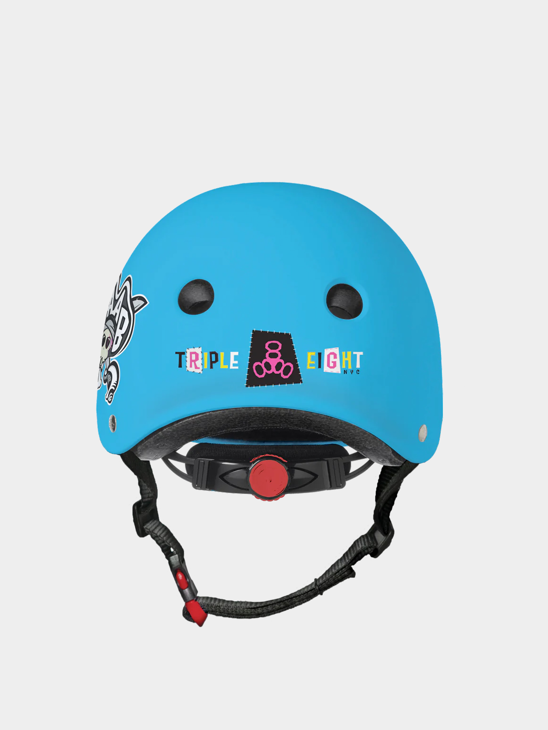 Sisak Triple Eight Lil 8 Staab Edition Dual Certified Helmet With Eps Liner JR (neon blue)