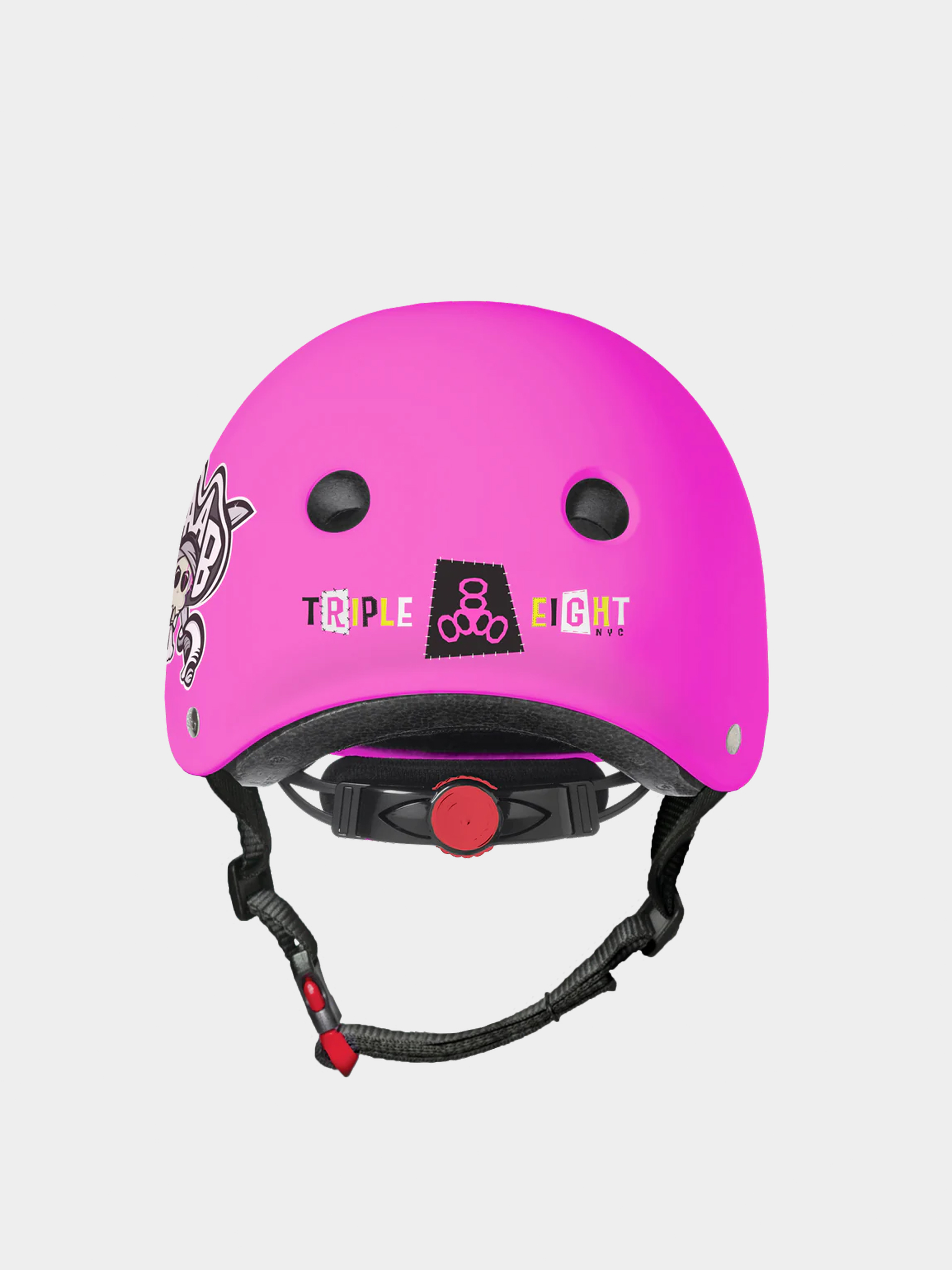 Sisak Triple Eight Lil 8 Staab Edition Dual Certified Helmet With Eps Liner JR (neon pink)