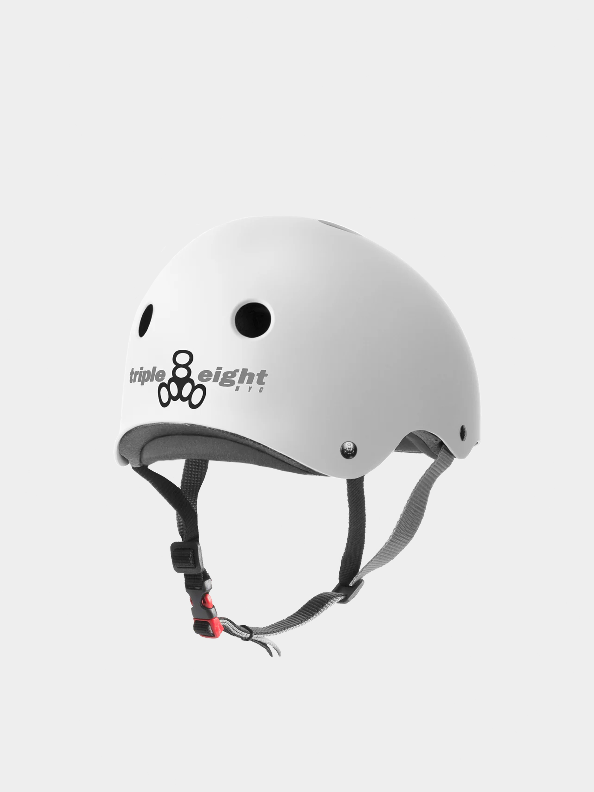 Sisak Triple Eight The Certified Sweatsaver Helmet (white rubber)