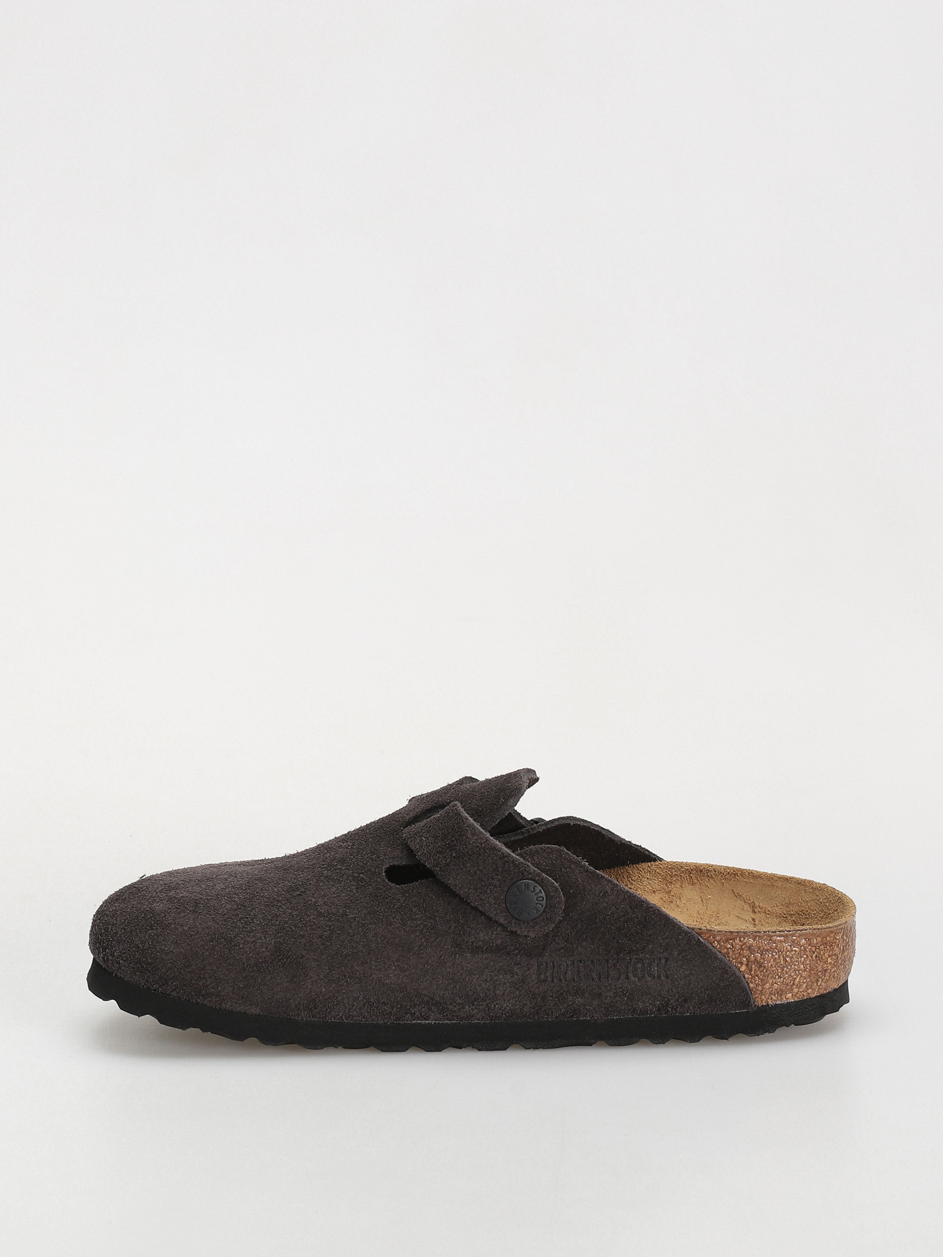 Birkenstock Boston Suede Leather Narrow Wmn Flip-flop papucsok (velvet grey)