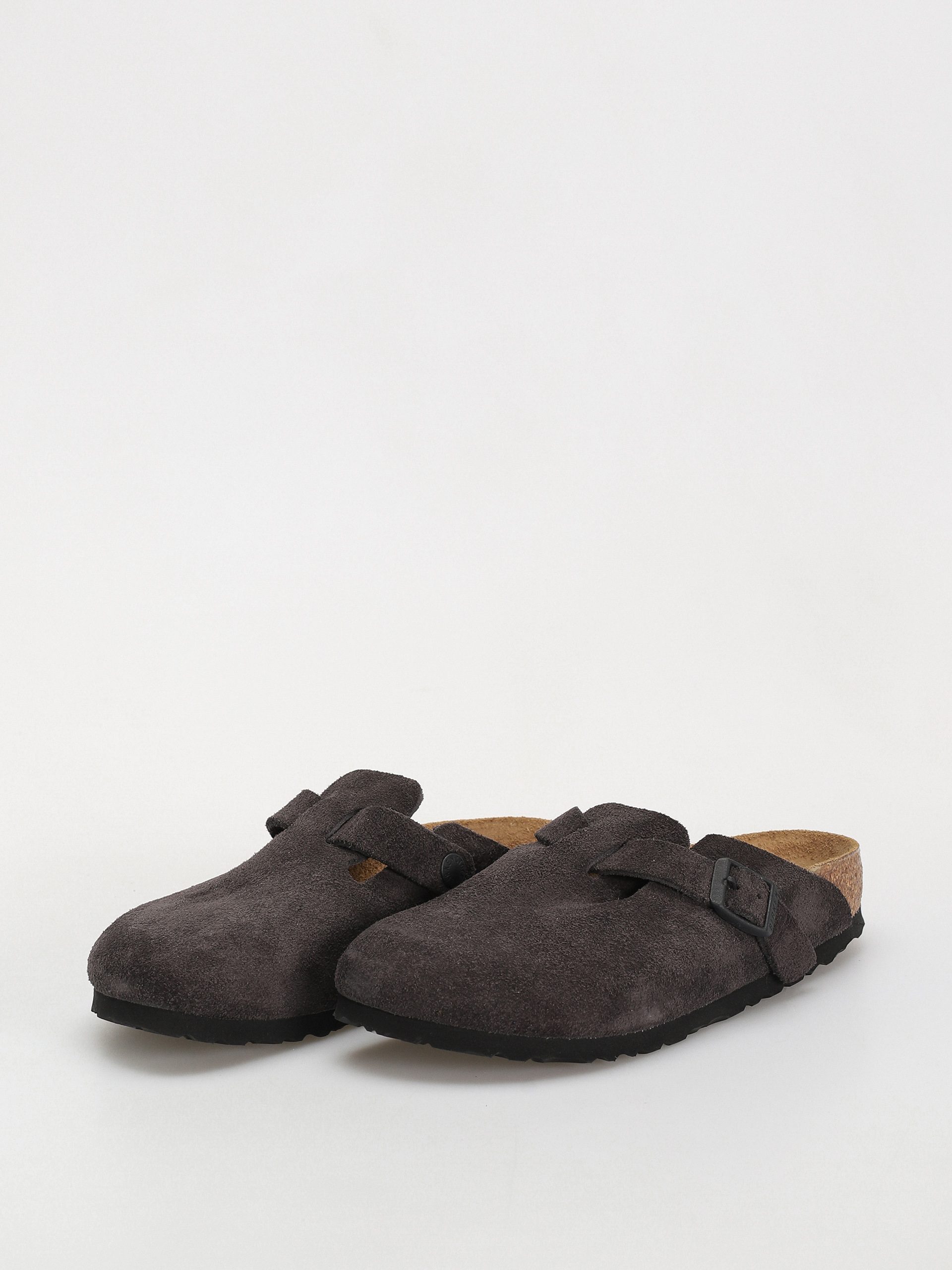 Birkenstock Boston Suede Leather Narrow Wmn Flip-flop papucsok (velvet grey)