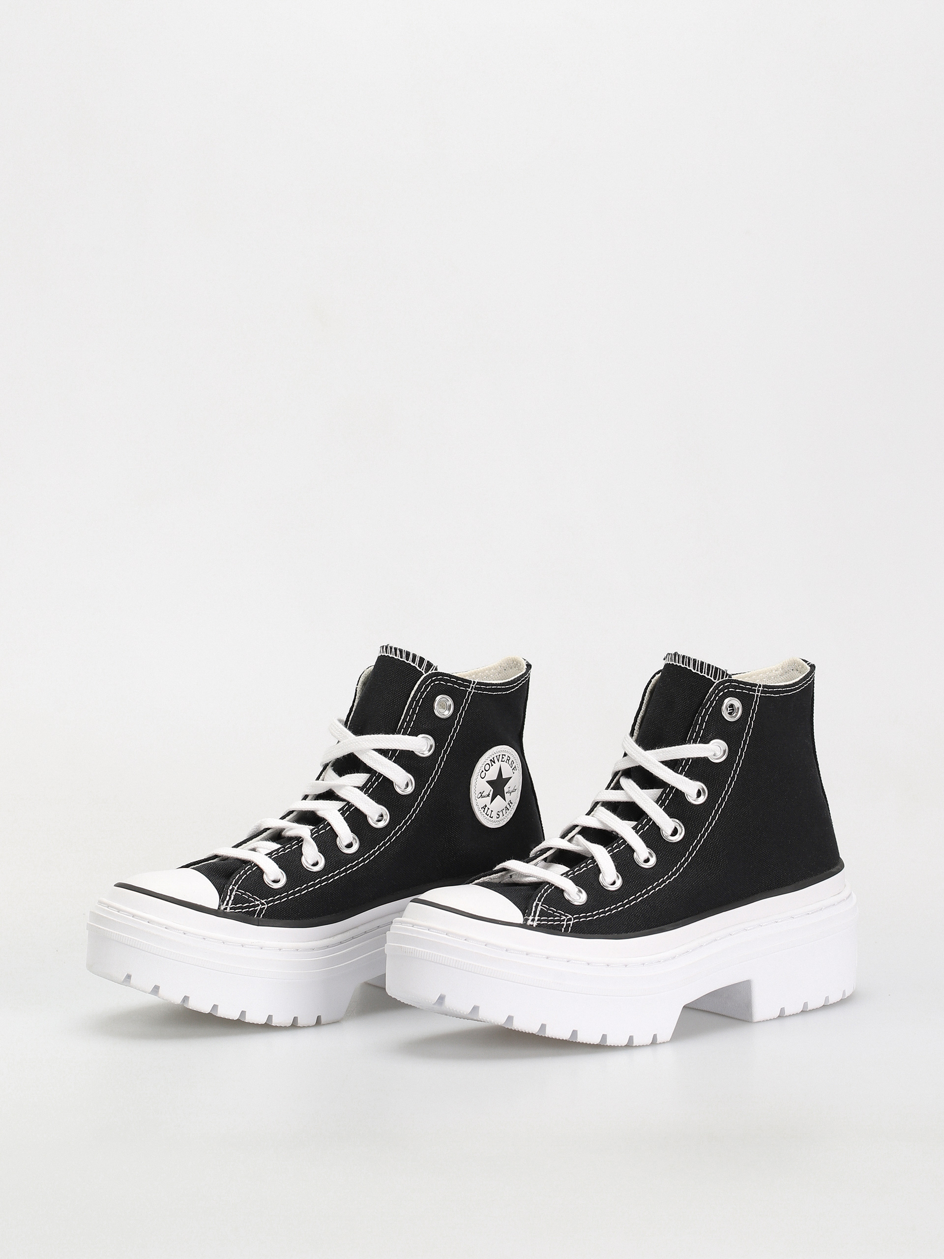 Converse Chuck Taylor All Star Lugged Heel Wmn Cipők (black/white/egret)
