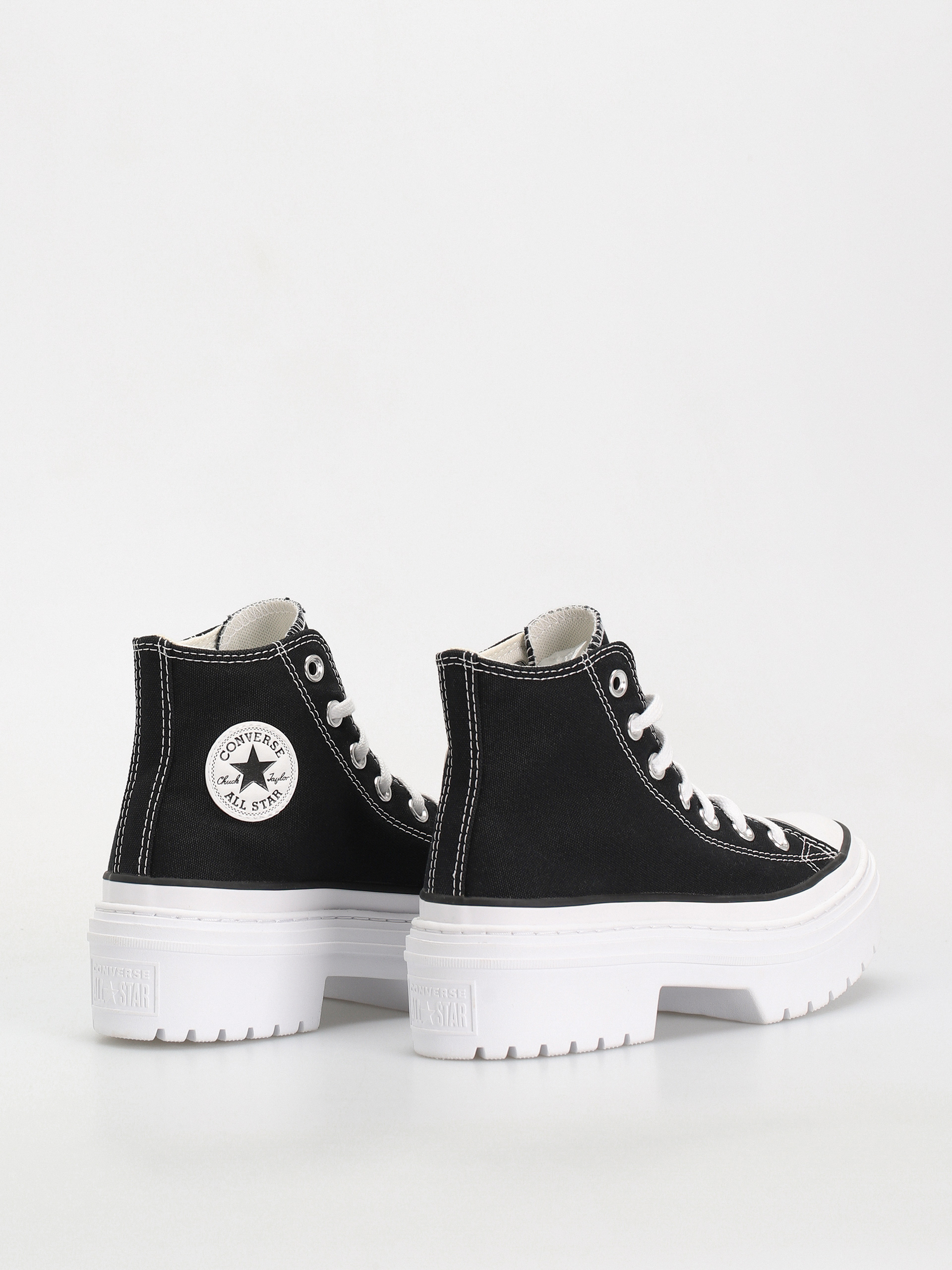 Converse Chuck Taylor All Star Lugged Heel Wmn Cipők (black/white/egret)