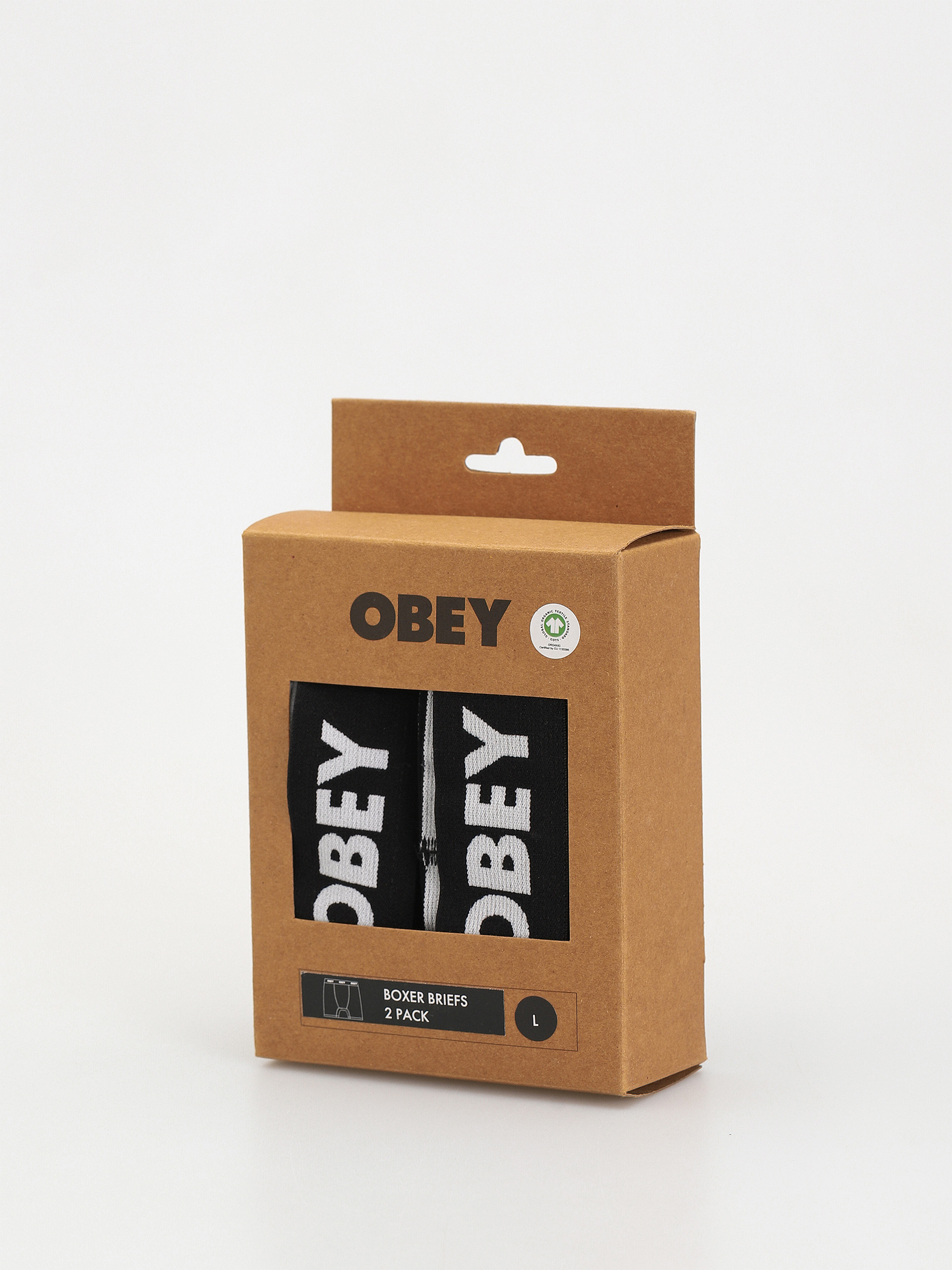 OBEY Established Work 2 Pack Alsónemű (black)