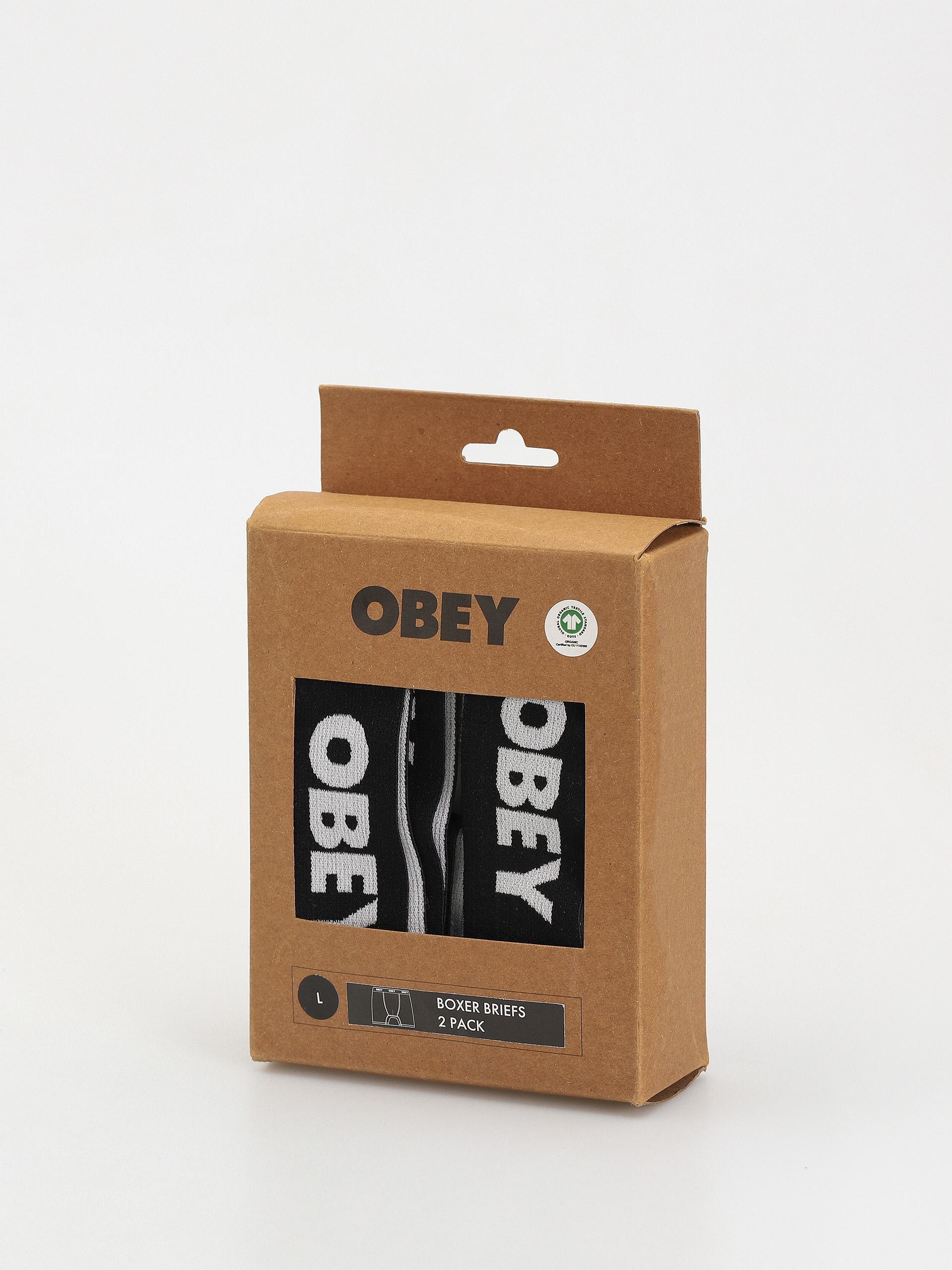 OBEY Established Work 2 Pack Alsónemű (white)