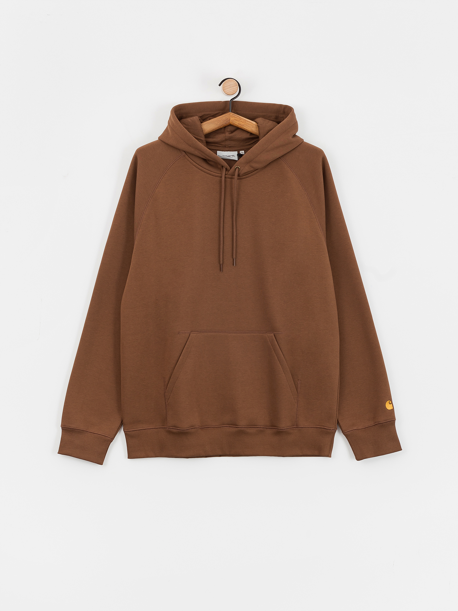 Carhartt WIP Chase HD Kapucnis pulóver (chocolate/gold)
