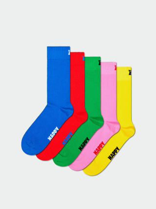 Zokni Happy Socks 5-Pack Solids (blue)