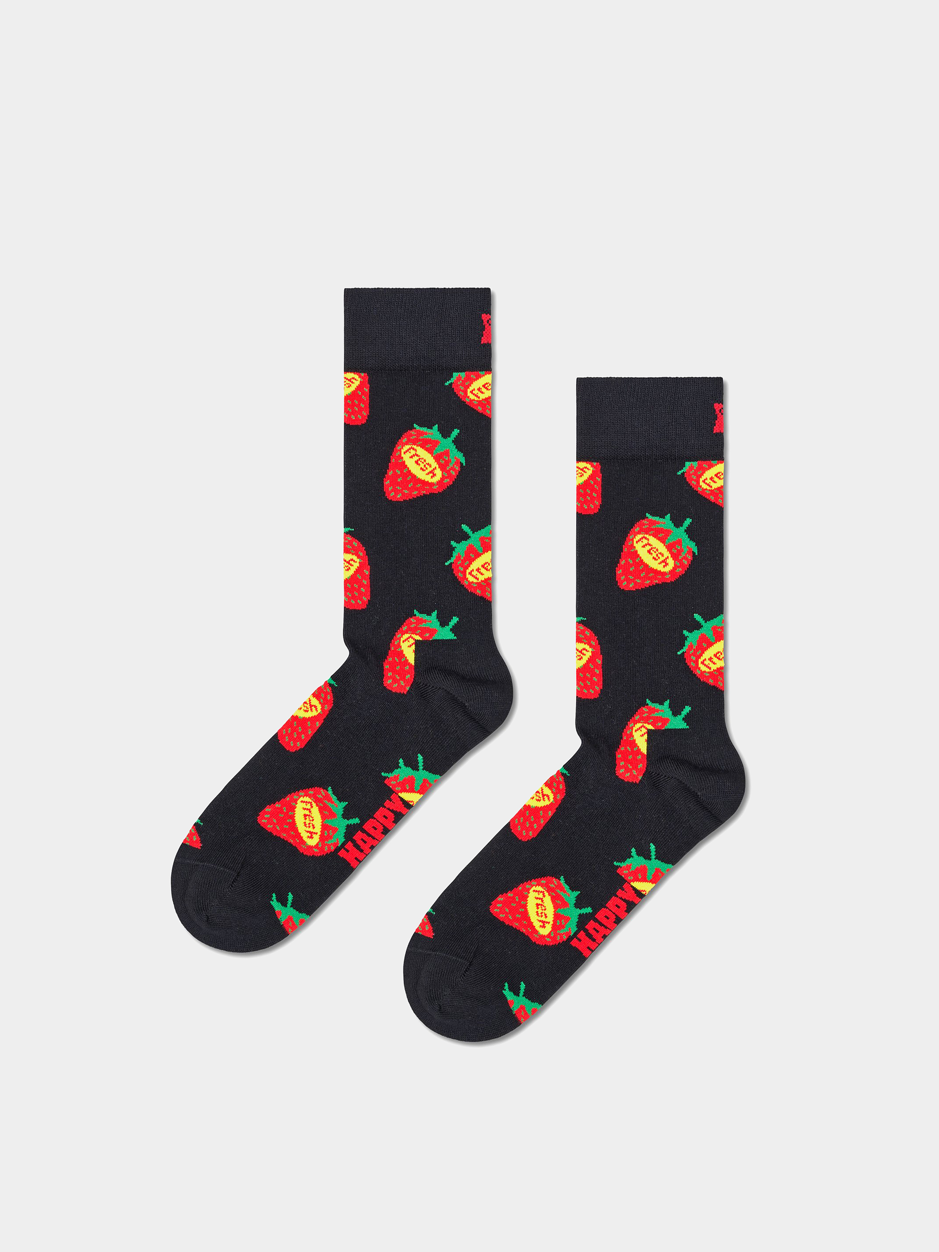 Zokni Happy Socks Strawberry Fresh (black)