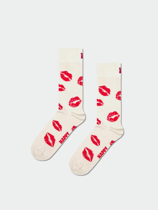 Zokni Happy Socks Kisses (white)