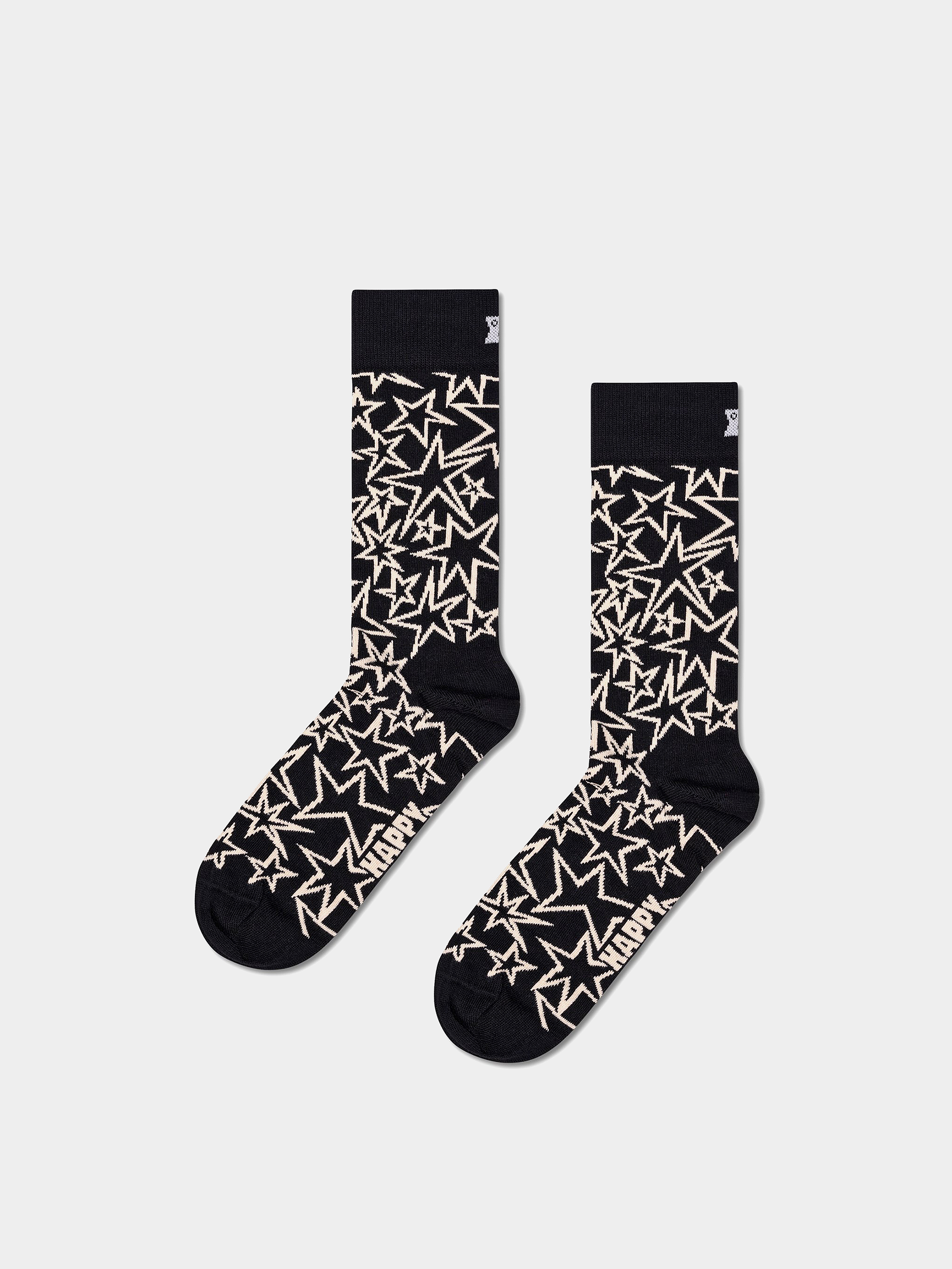 Zokni Happy Socks 3-Pack Black And White (black)
