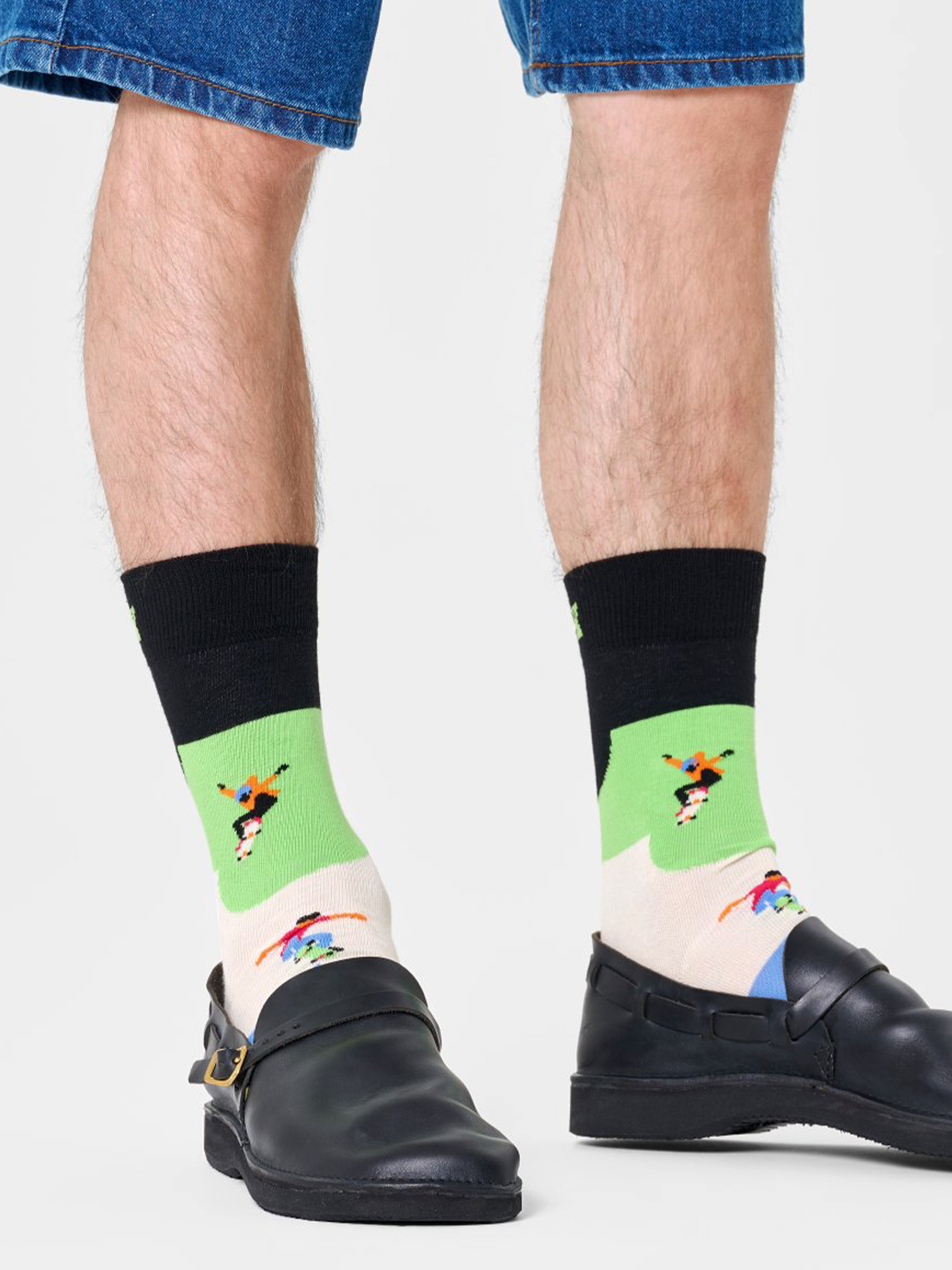 Zokni Happy Socks Skateboard (black)