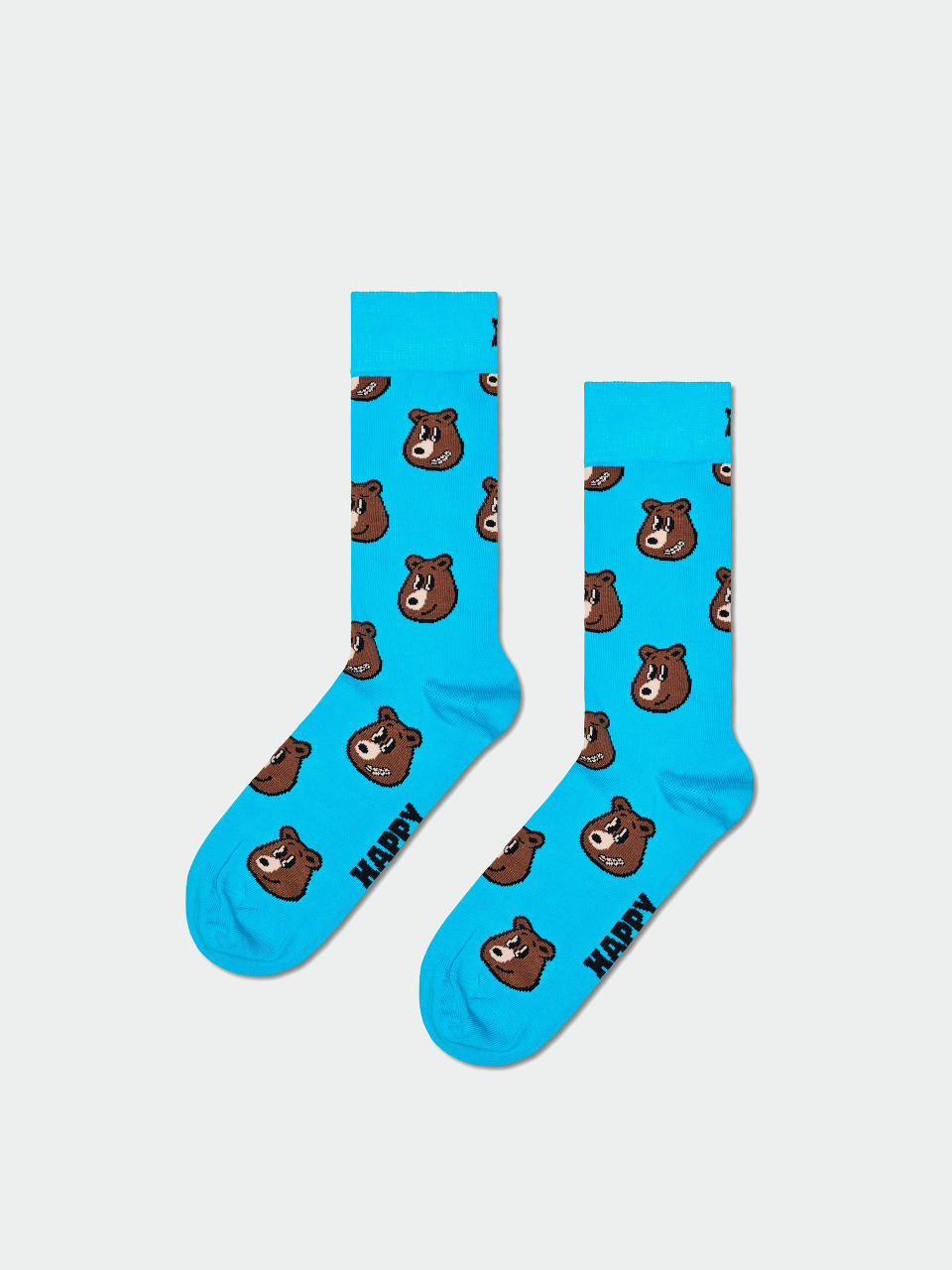 Zokni Happy Socks Bear (turquoise)