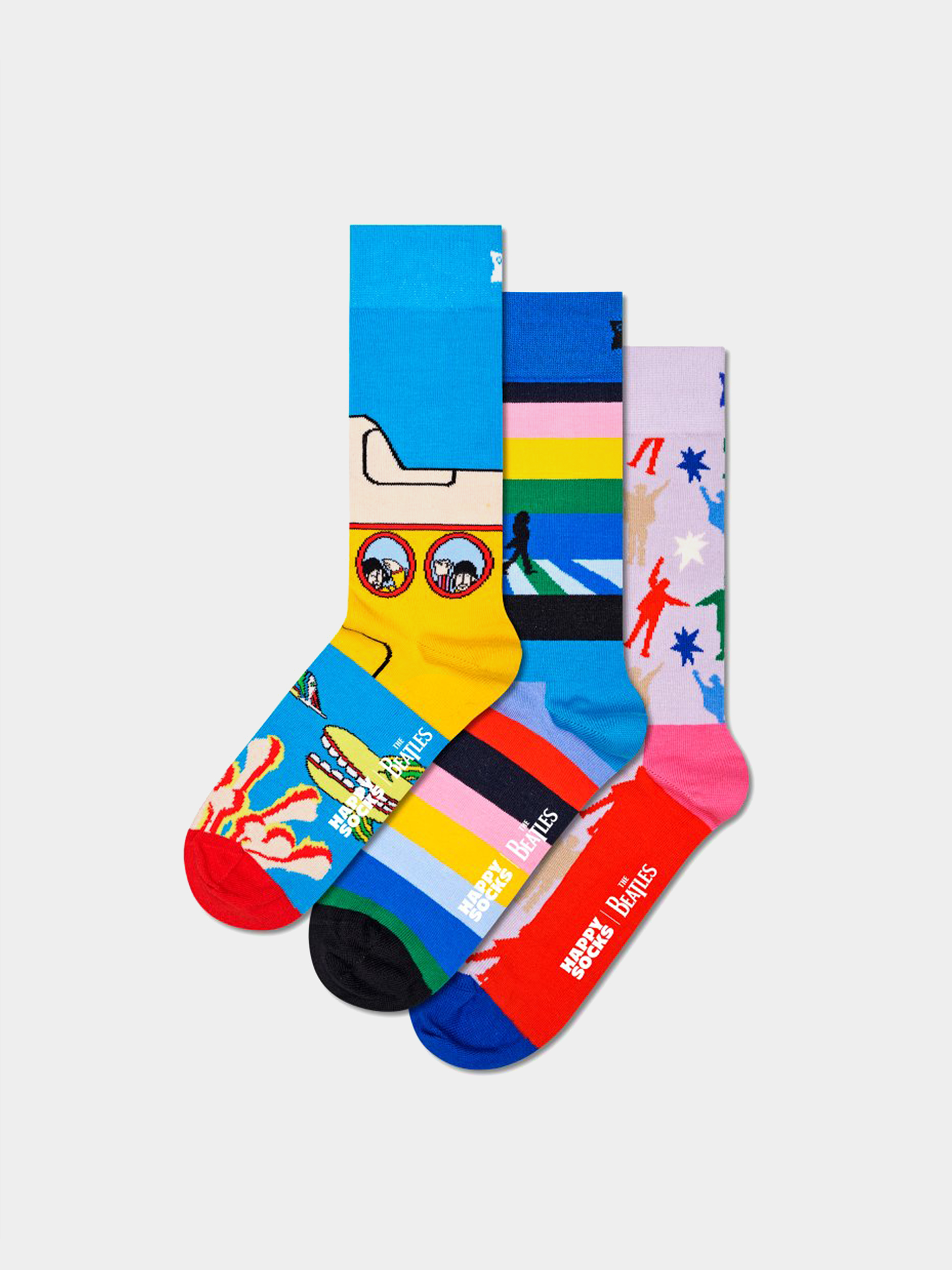 Zokni Happy Socks Beatles 3-Pack (turquoise)
