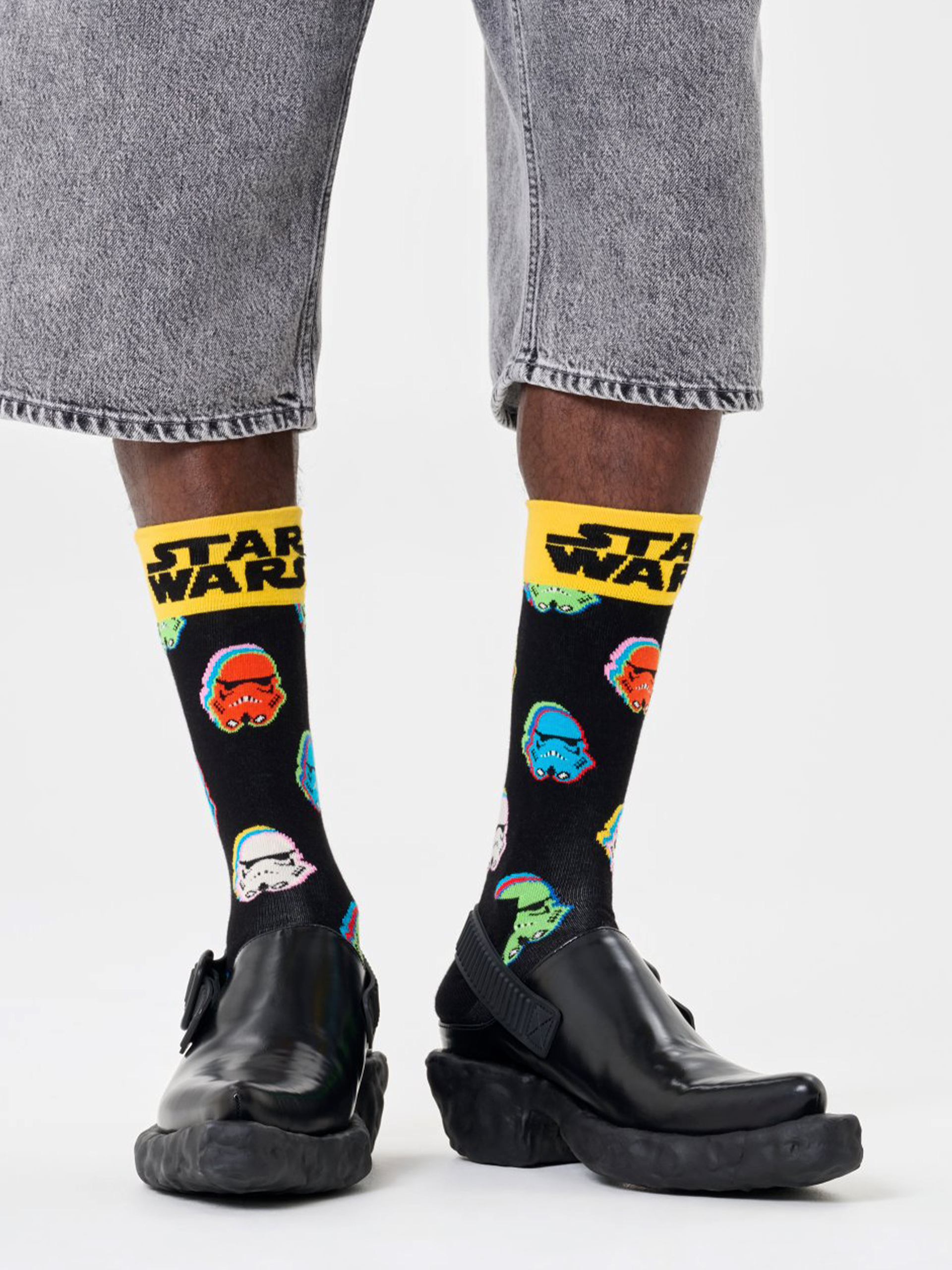 Zokni Happy Socks Star Wars Stormtrooper (black)