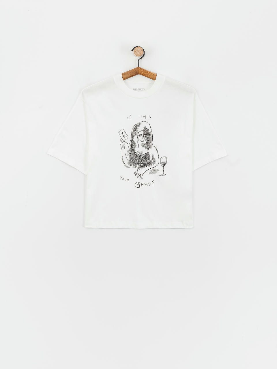 Carhartt WIP Pepe Card Wmn Póló (white/black)