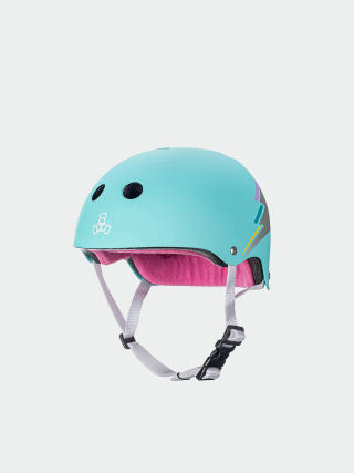 Sisak Triple Eight The Certified Sweatsaver Helmet (teal hologram)