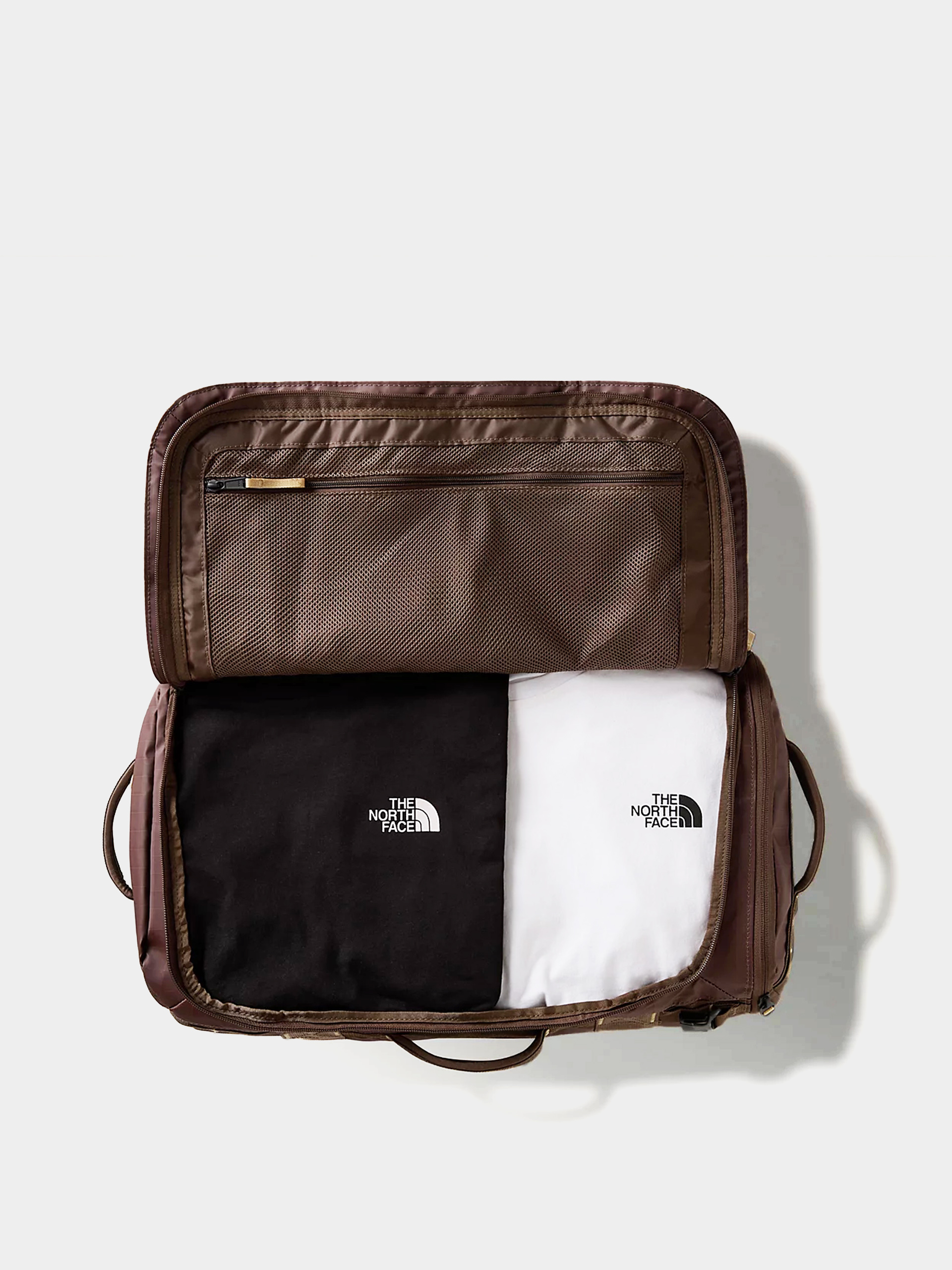Hátizsák The North Face Base Camp Voyager Duffel 32L (smokey brown/khaki ston)