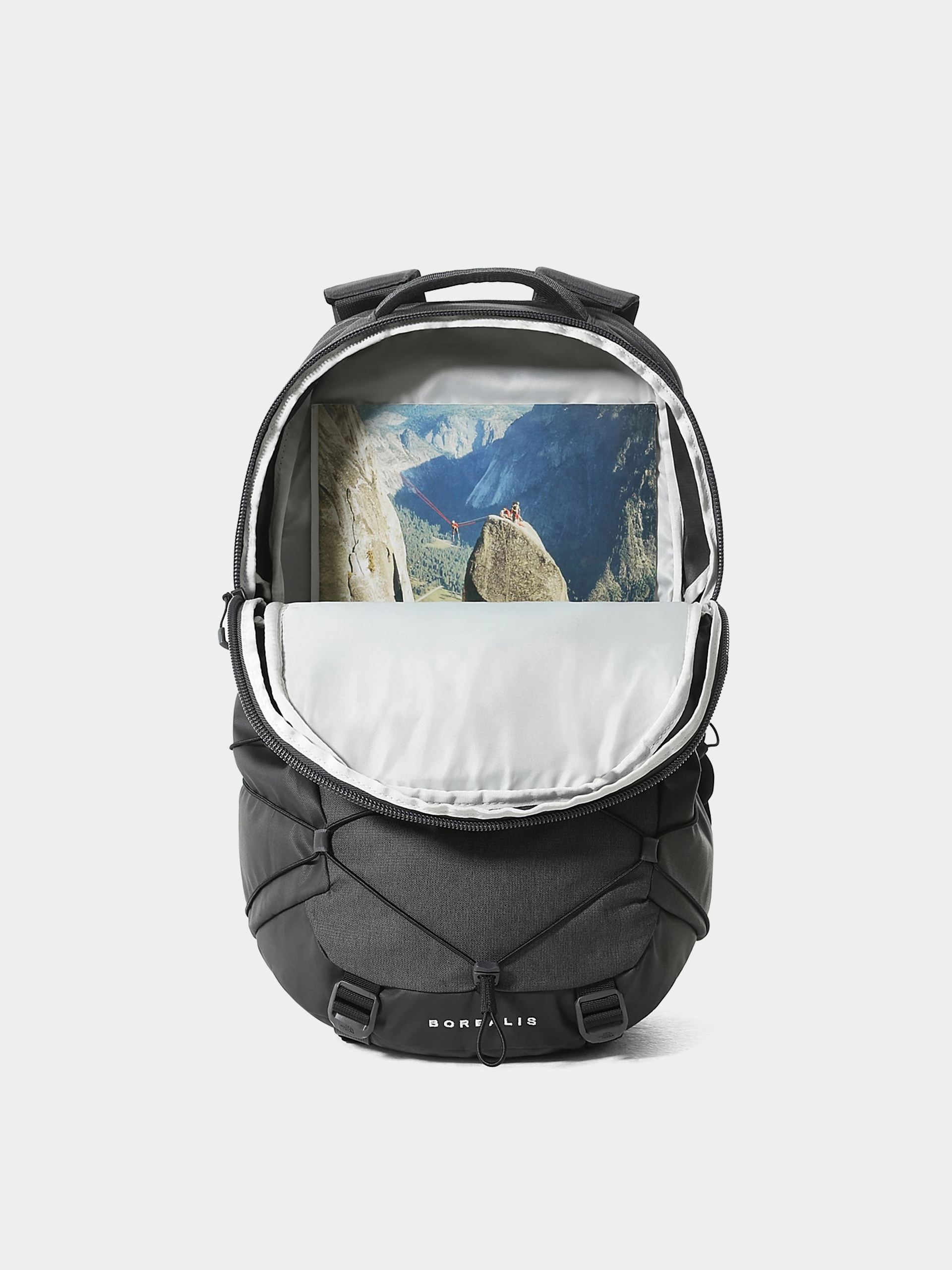 Hátizsák The North Face Borealis (asphalt grey light heat)