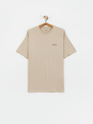 Carhartt WIP Script Embroidery Póló (wall/black)