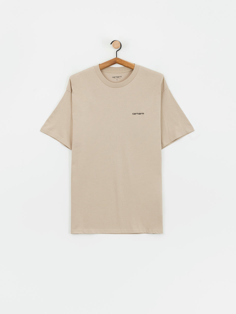 Carhartt WIP Script Embroidery Póló (wall/black)