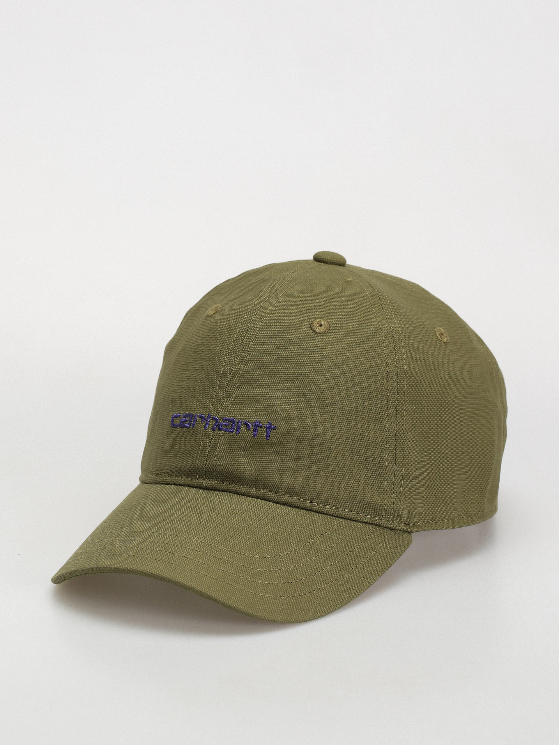 Carhartt WIP Canvas Script Baseball sapka (capulet/aura)