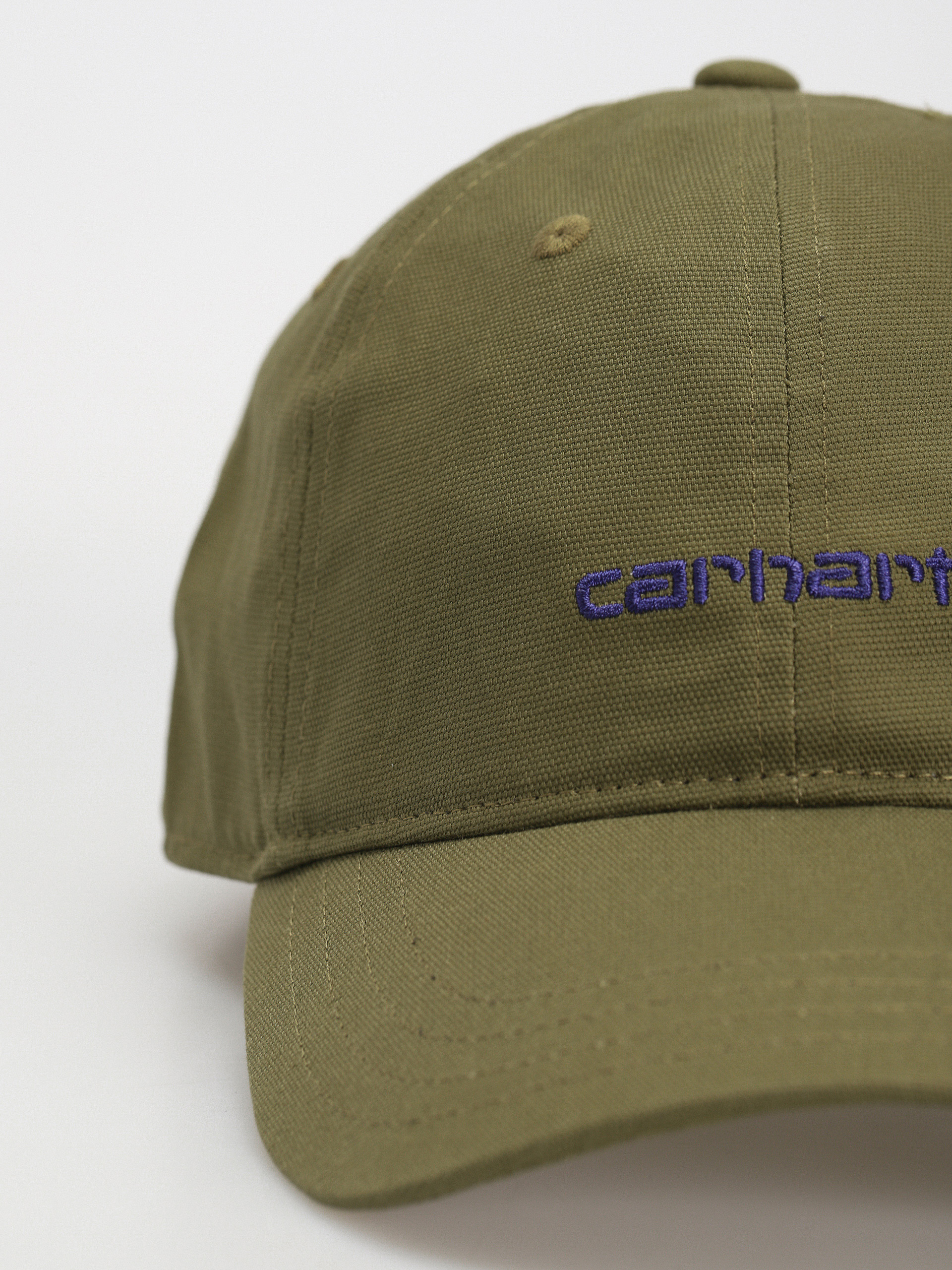 Carhartt WIP Canvas Script Baseball sapka (capulet/aura)