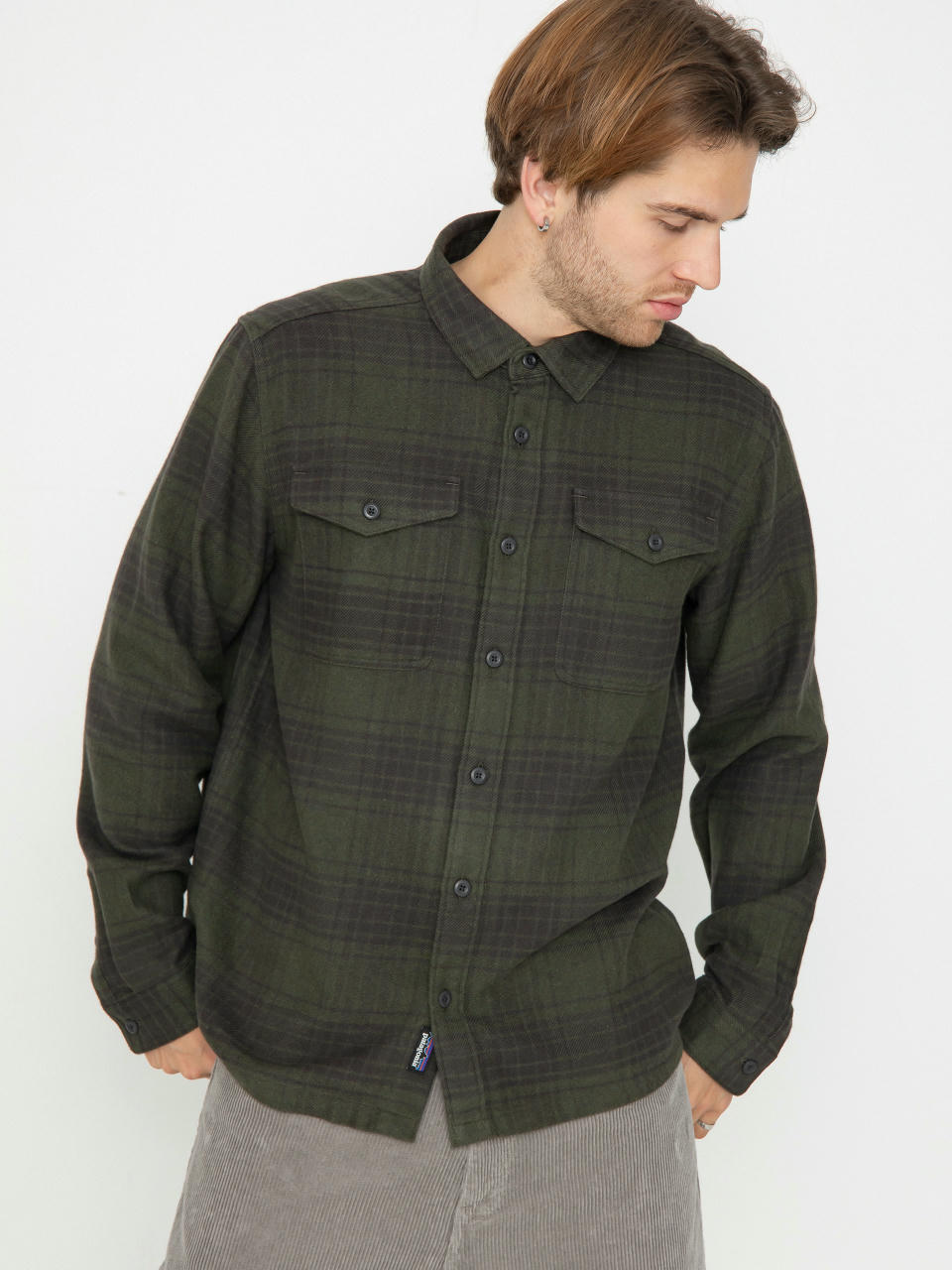 Ing Patagonia Fjord Flannel (cascade basin green)