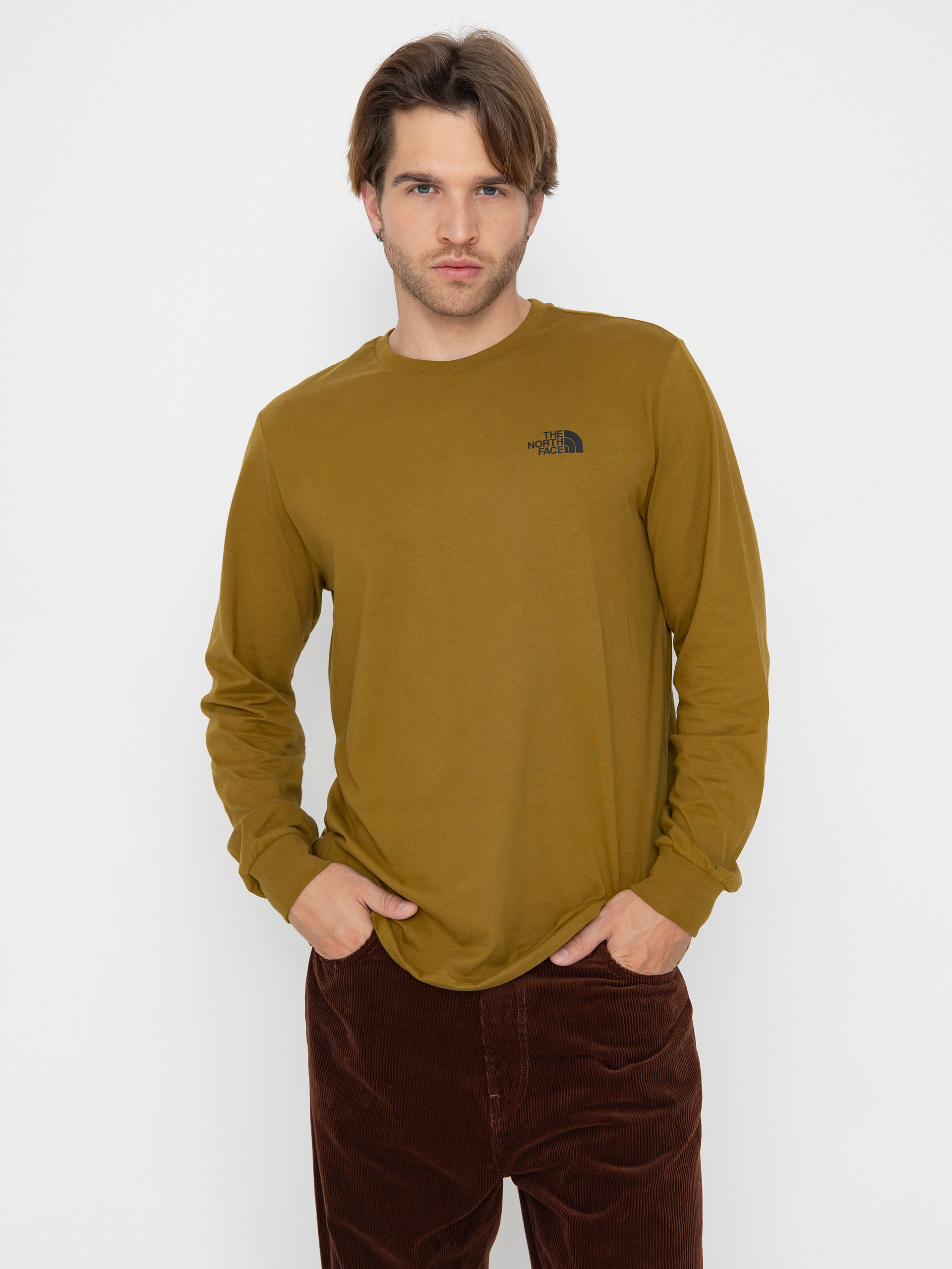 The North Face Redbox Hosszú ujjú felső (moss green)