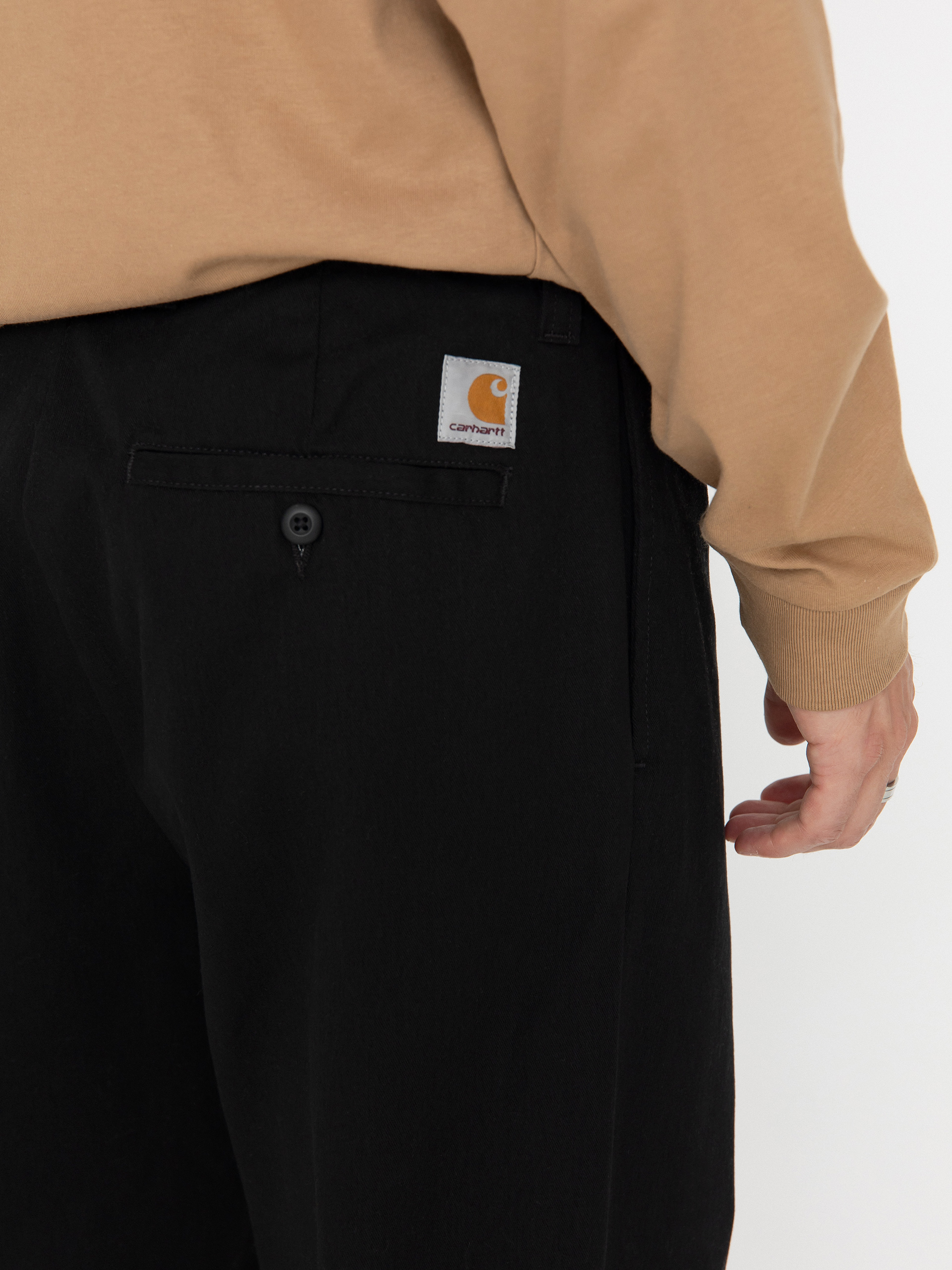 Carhartt WIP Calder Kisnadrág (black)