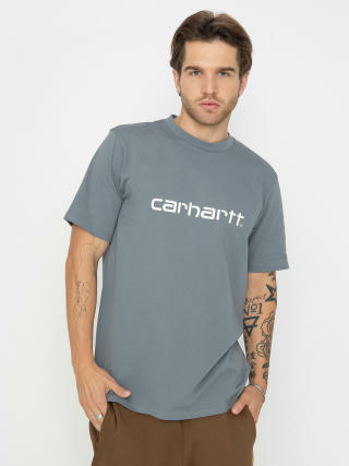 Póló Carhartt WIP Script (dove grey/wax)