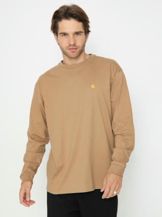 Carhartt WIP Chase Hosszú ujjú felső (peanut/gold)