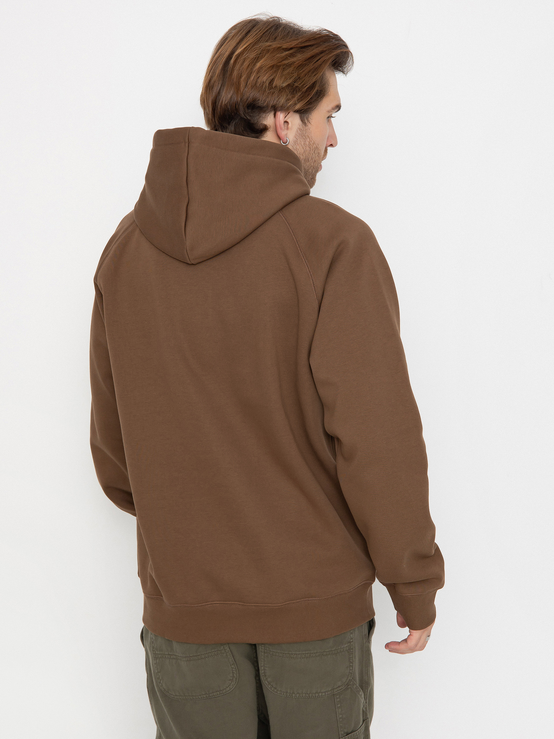 Carhartt WIP Chase HD Kapucnis pulóver (chocolate/gold)