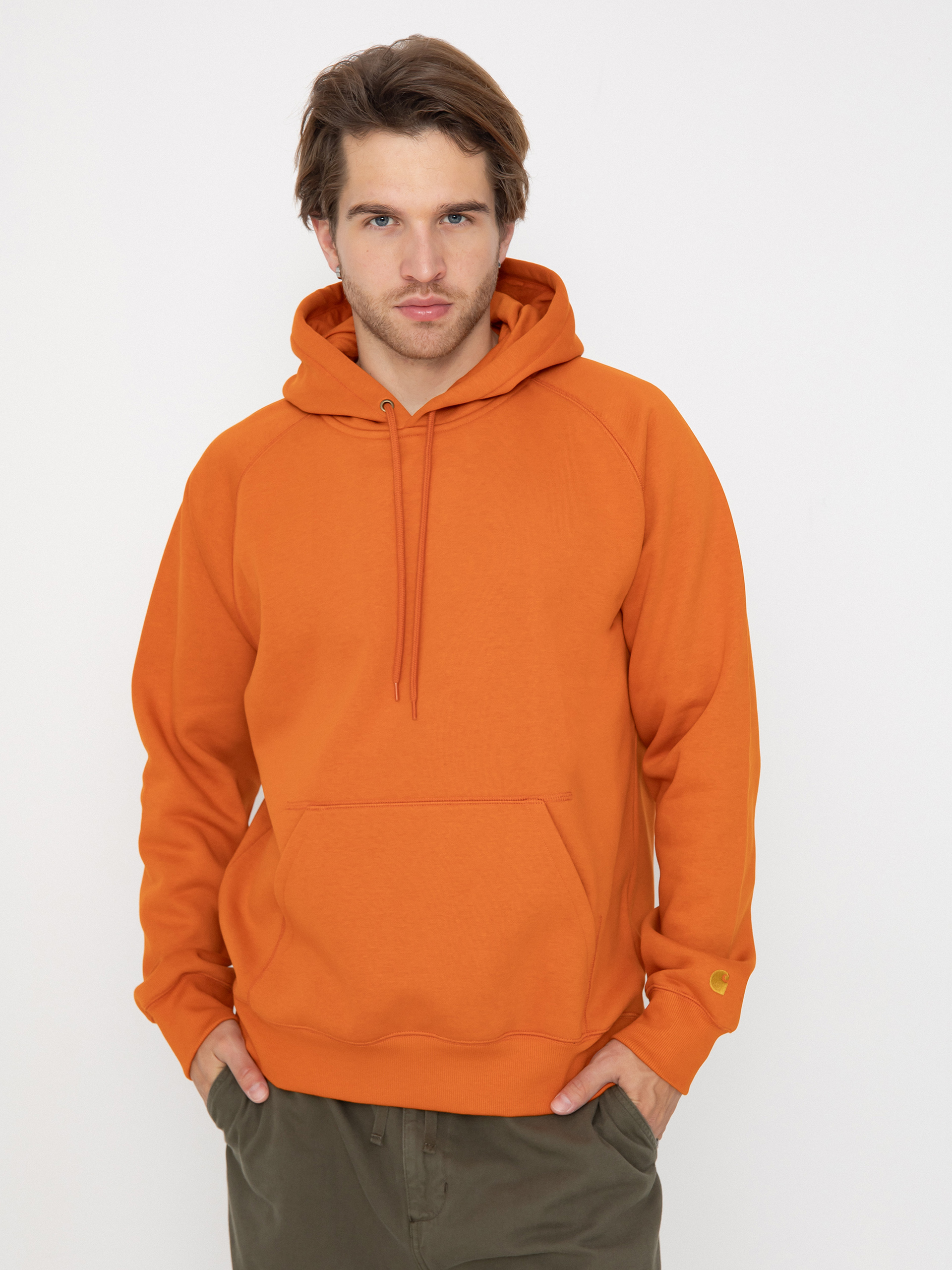 Carhartt WIP Chase HD Kapucnis pulóver (turmeric/gold)