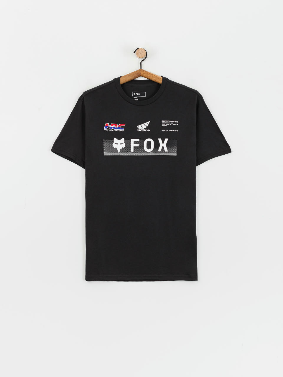 Póló Fox X Honda (black)