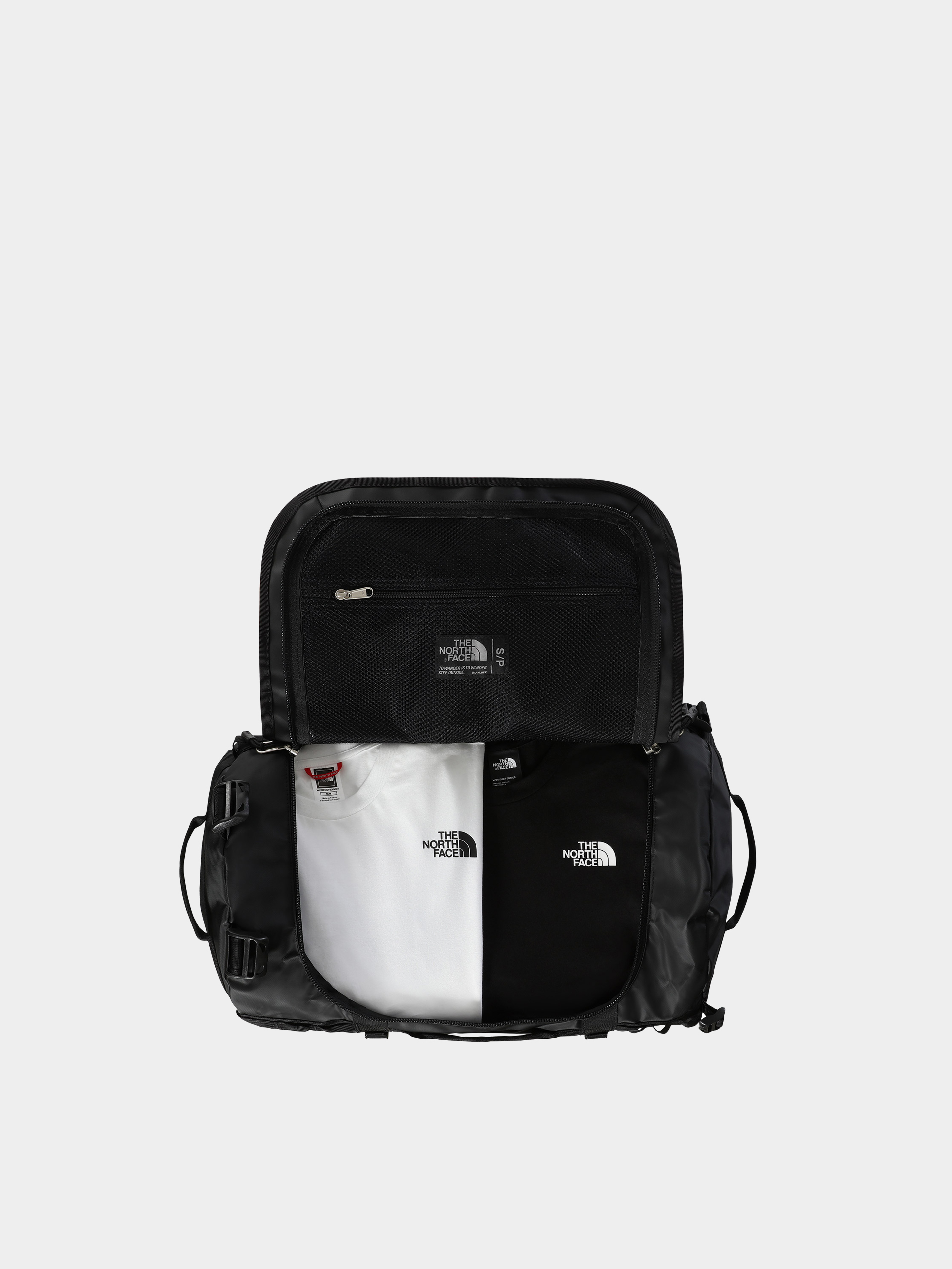 Táska The North Face Base Camp Duffel S (tnf black tnf white npf)