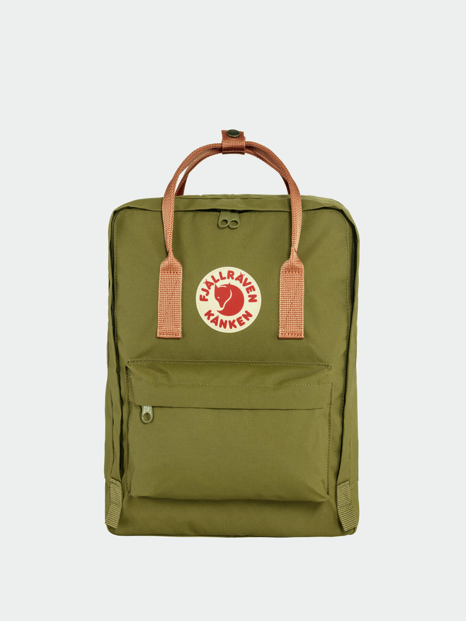 Hátizsák Fjallraven Kanken (foliage green-peach sand)