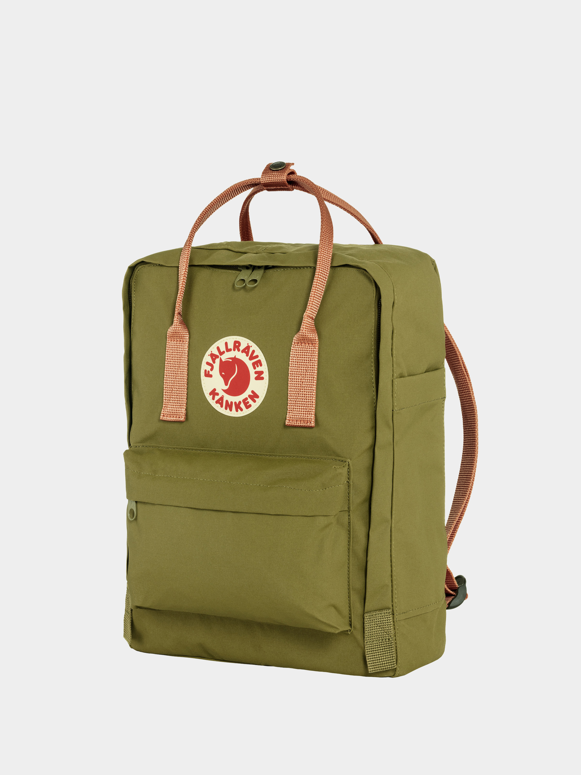 Hátizsák Fjallraven Kanken (foliage green-peach sand)