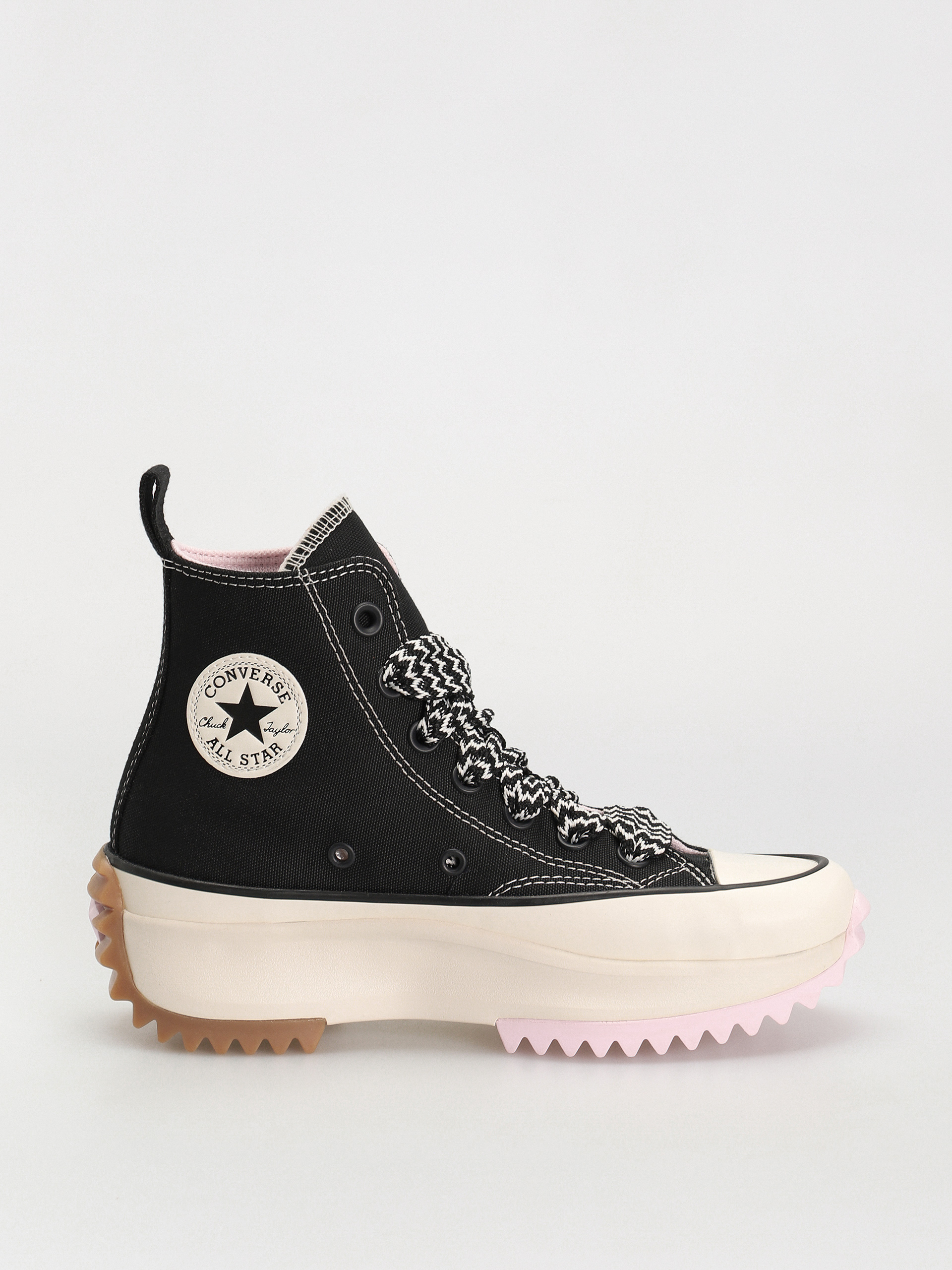 Cipők Converse Run Star Hike Hi (black/pink foam/egret)