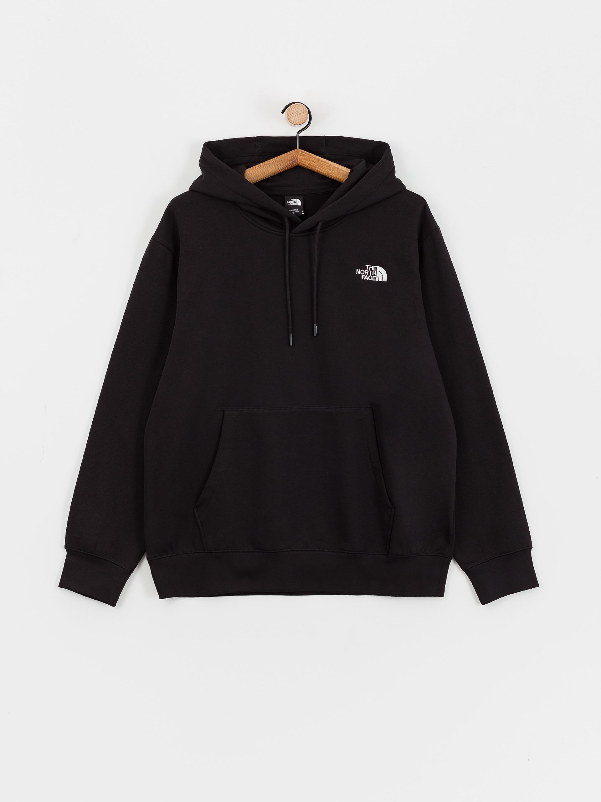 The North Face Essential Relaxed HD Kapucnis pulóver (tnf black)