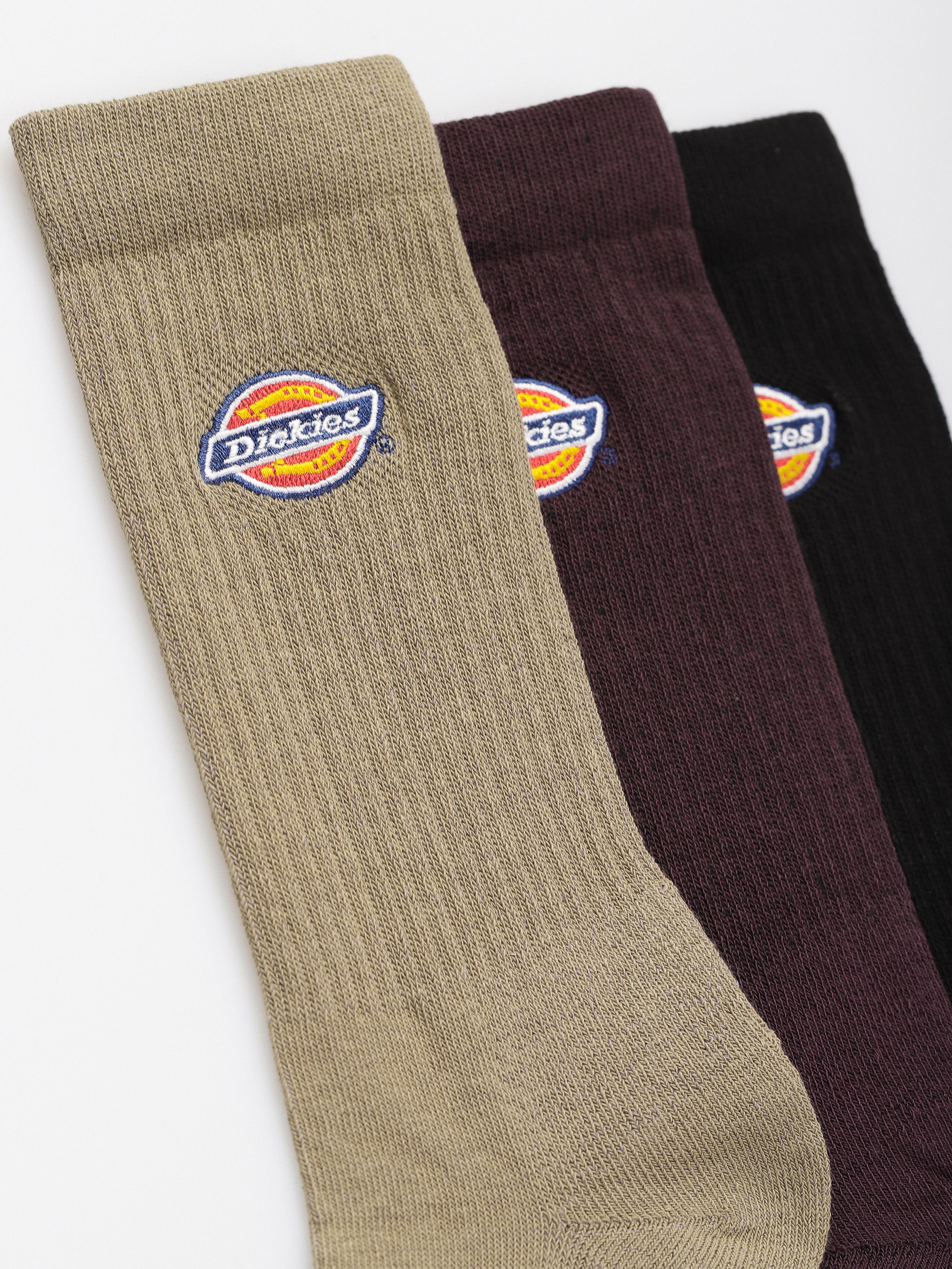 Zokni Dickies Valley Grove 3 Pack (plum perfect)