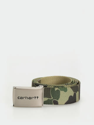 Öv Carhartt WIP Clip Belt Chrome (camo duck/green)