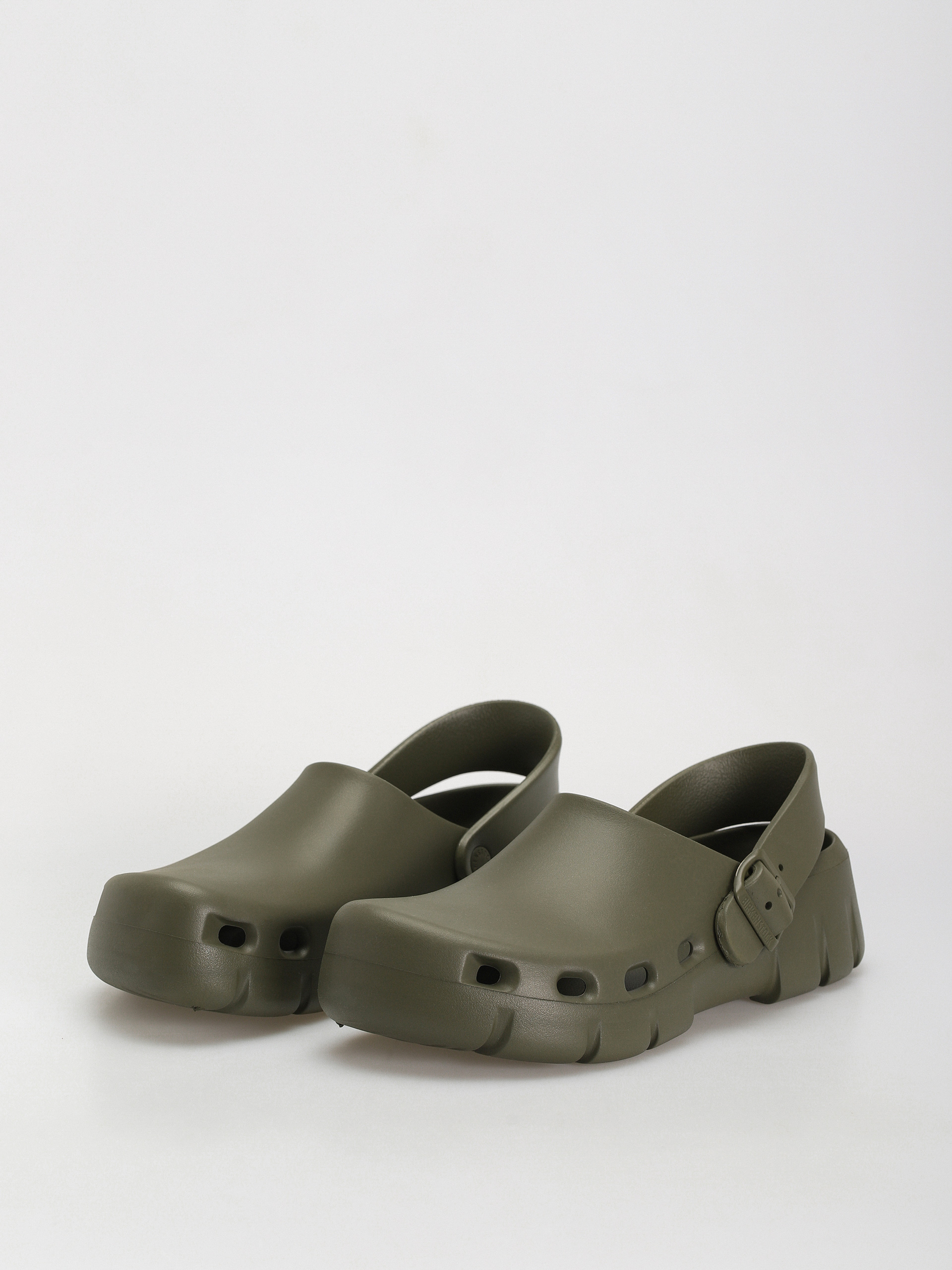 Flip-flop papucsok Birkenstock Birki Flow EVA Regular (khaki)