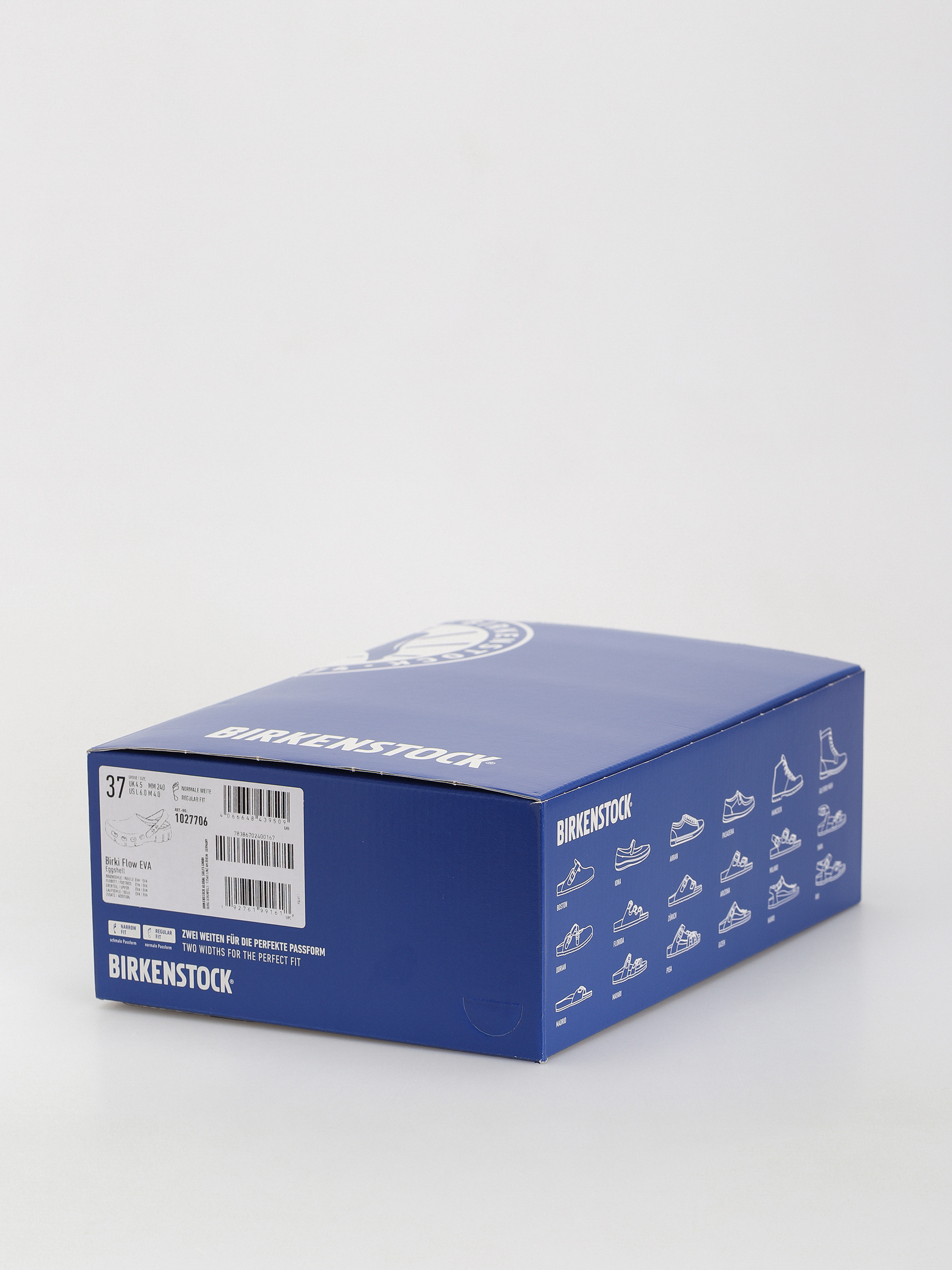 Birkenstock Birki Flow EVA Regular Flip-flop papucsok (eggshell)