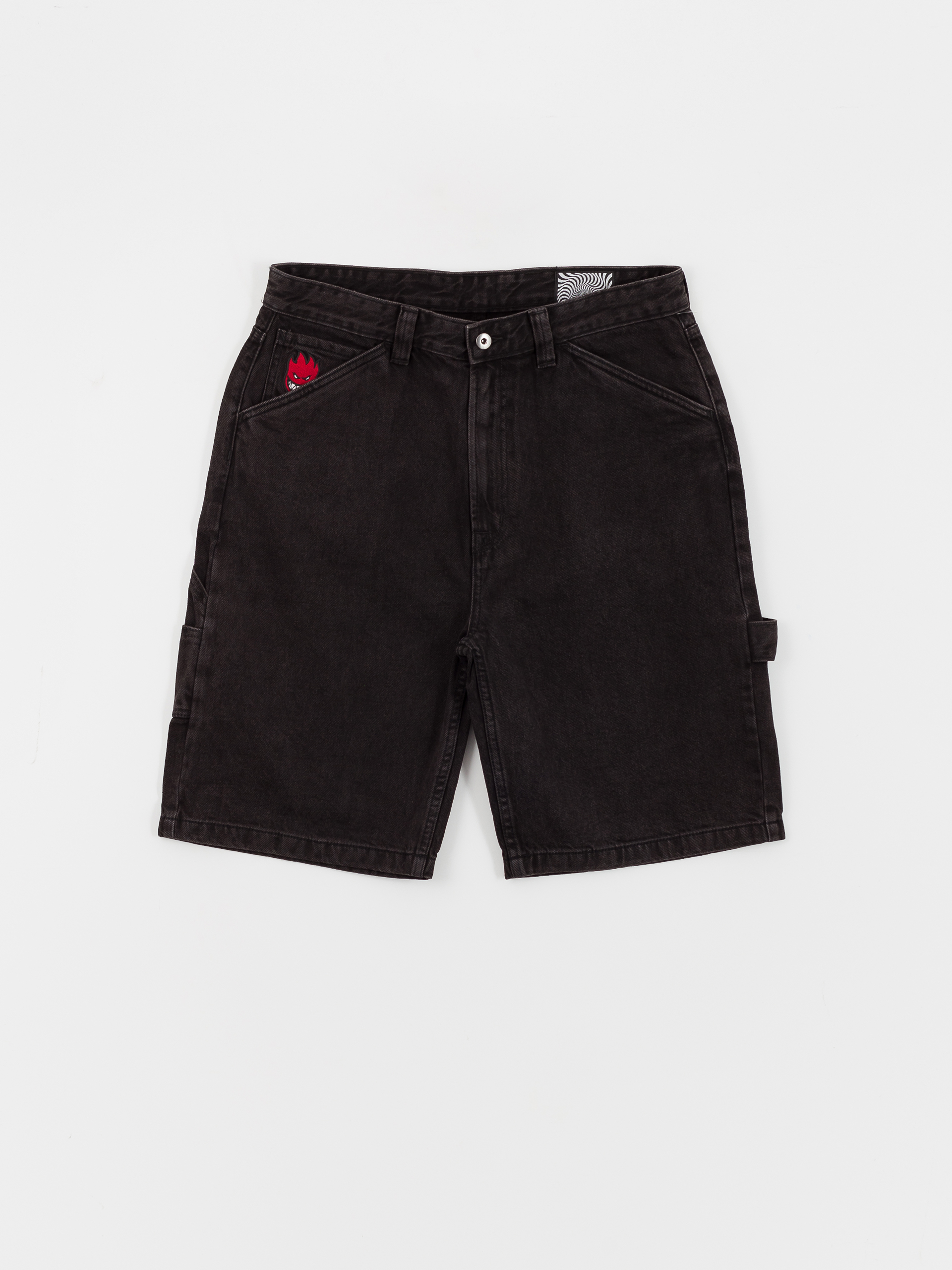 Rövidnadrág Spitfire Big Head Denim (black)