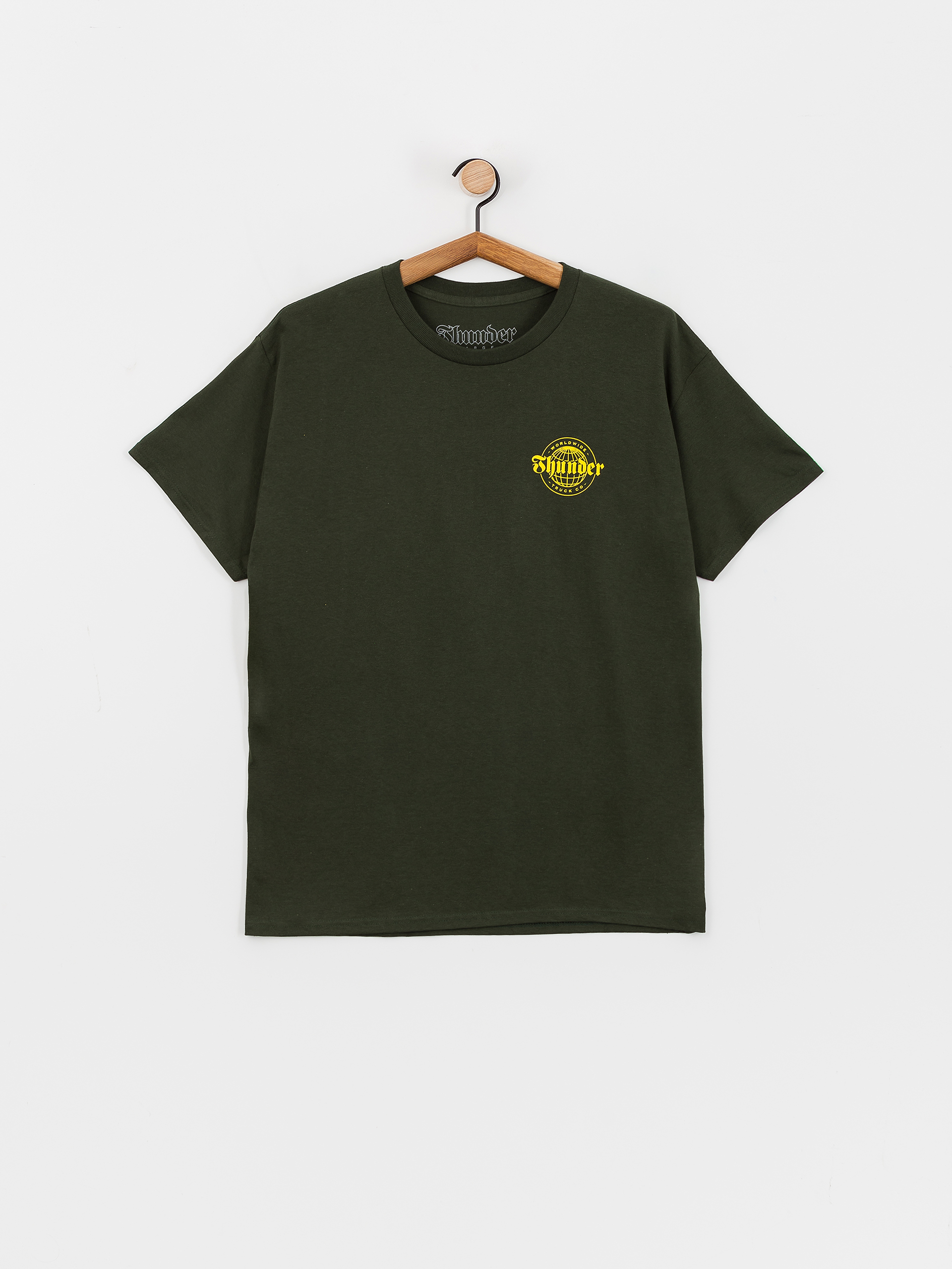 Póló Thunder Worldwide Dbl (forest green/gold)