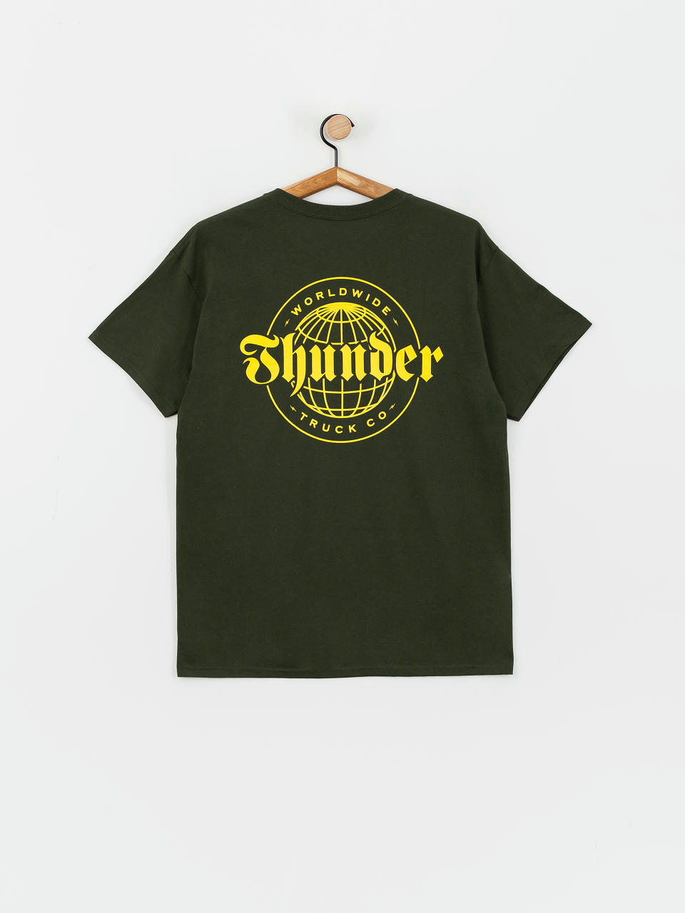 Póló Thunder Worldwide Dbl (forest green/gold)